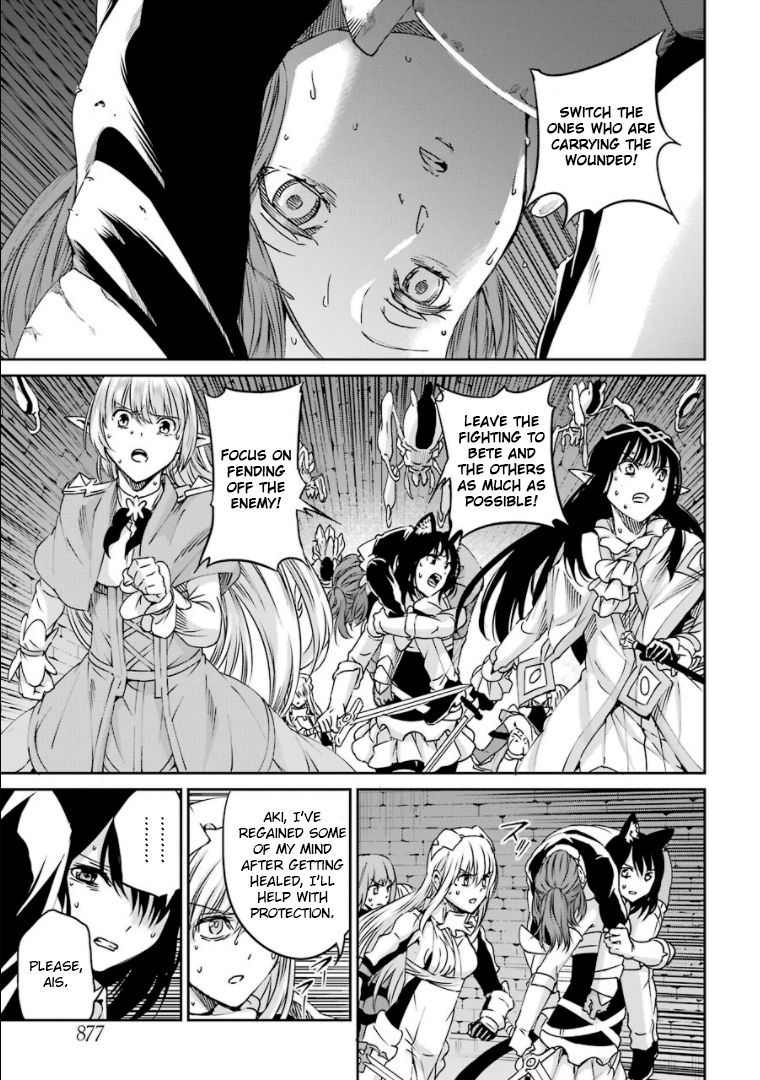 Dungeon ni Deai o Motomeru no wa Machigatte Iru Darou ka Gaiden - Sword Oratoria chapter 68 page 3