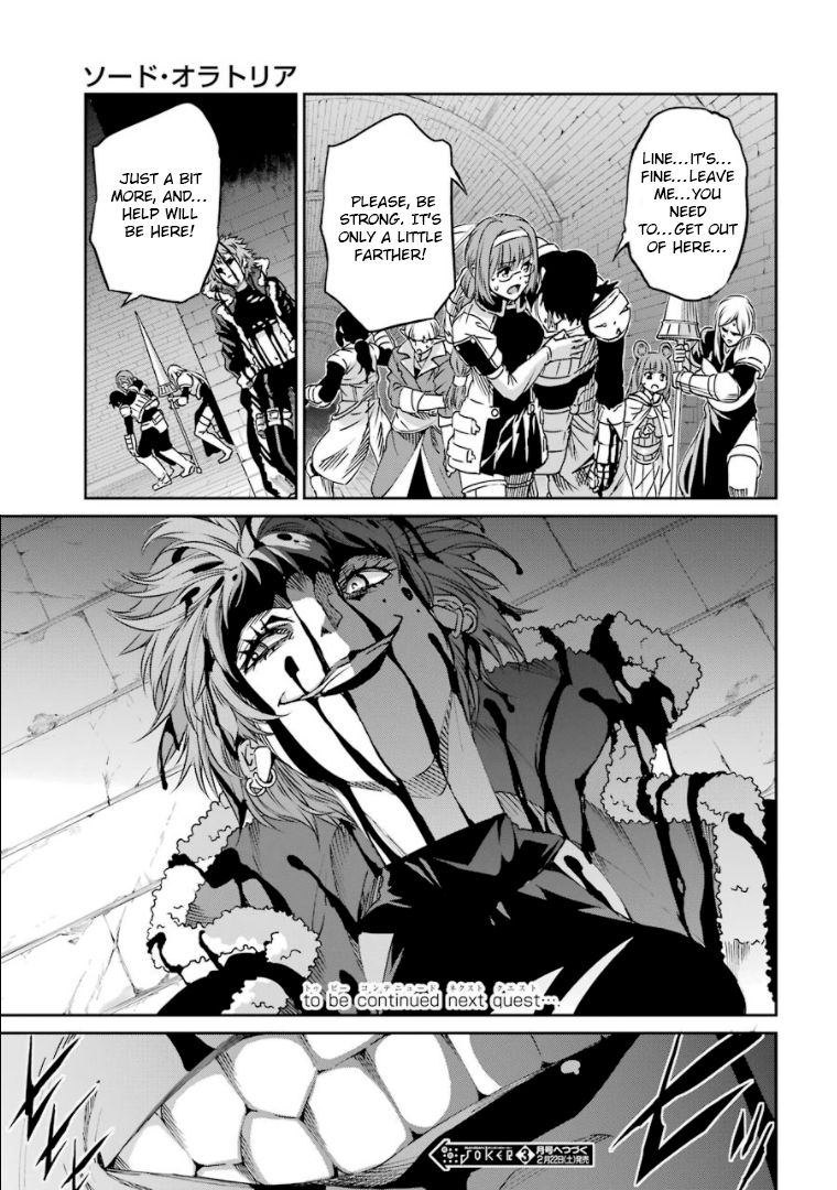 Dungeon ni Deai o Motomeru no wa Machigatte Iru Darou ka Gaiden - Sword Oratoria chapter 68 page 39
