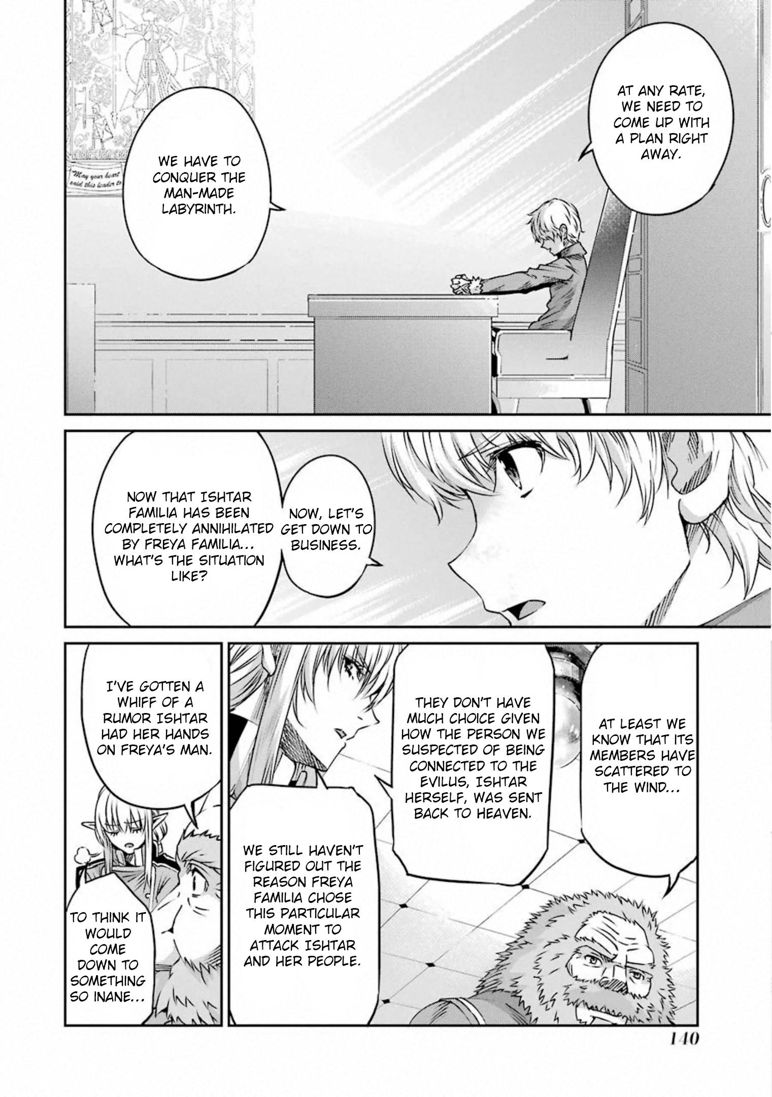 Dungeon ni Deai o Motomeru no wa Machigatte Iru Darou ka Gaiden - Sword Oratoria chapter 69 page 16