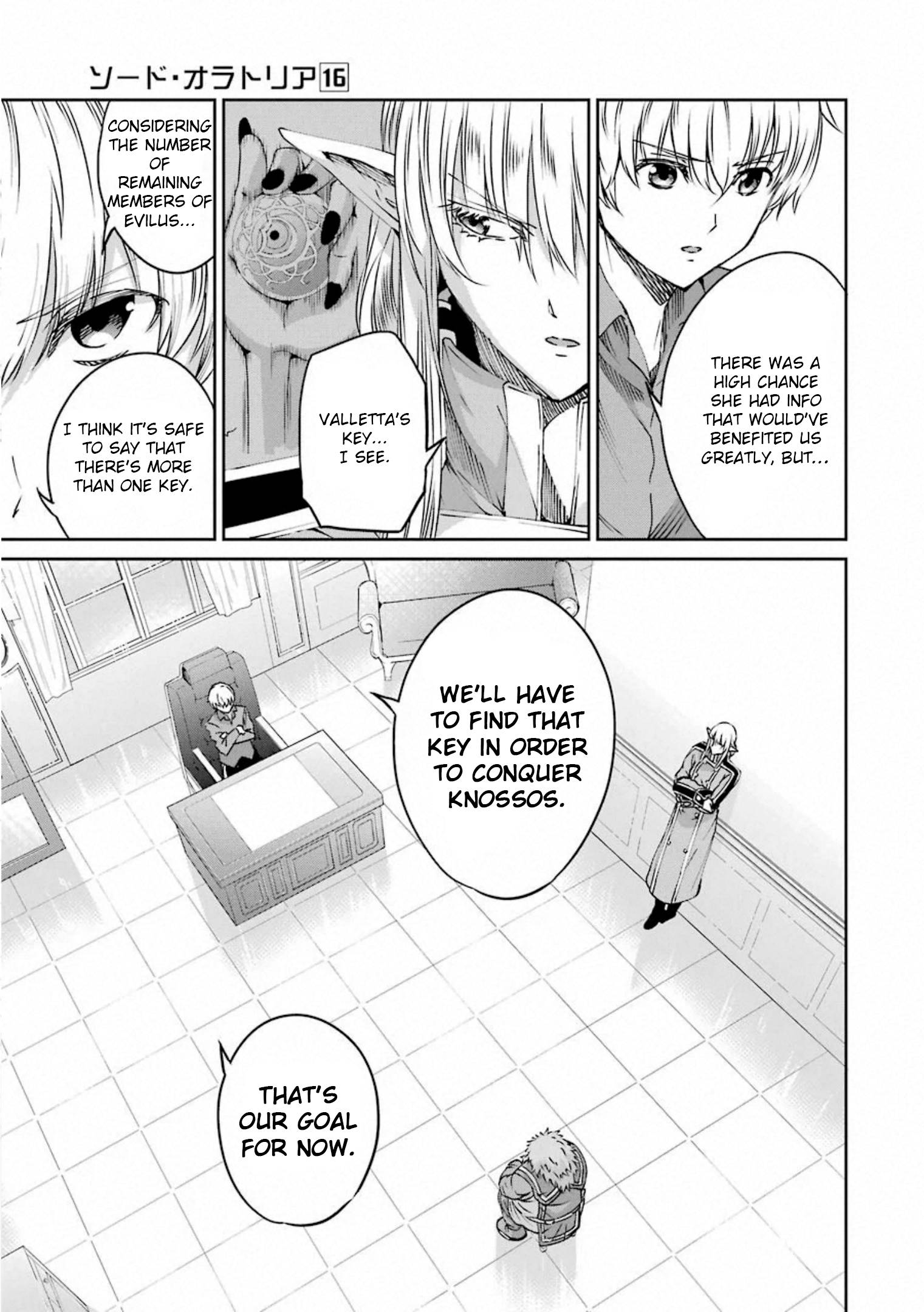 Dungeon ni Deai o Motomeru no wa Machigatte Iru Darou ka Gaiden - Sword Oratoria chapter 69 page 17