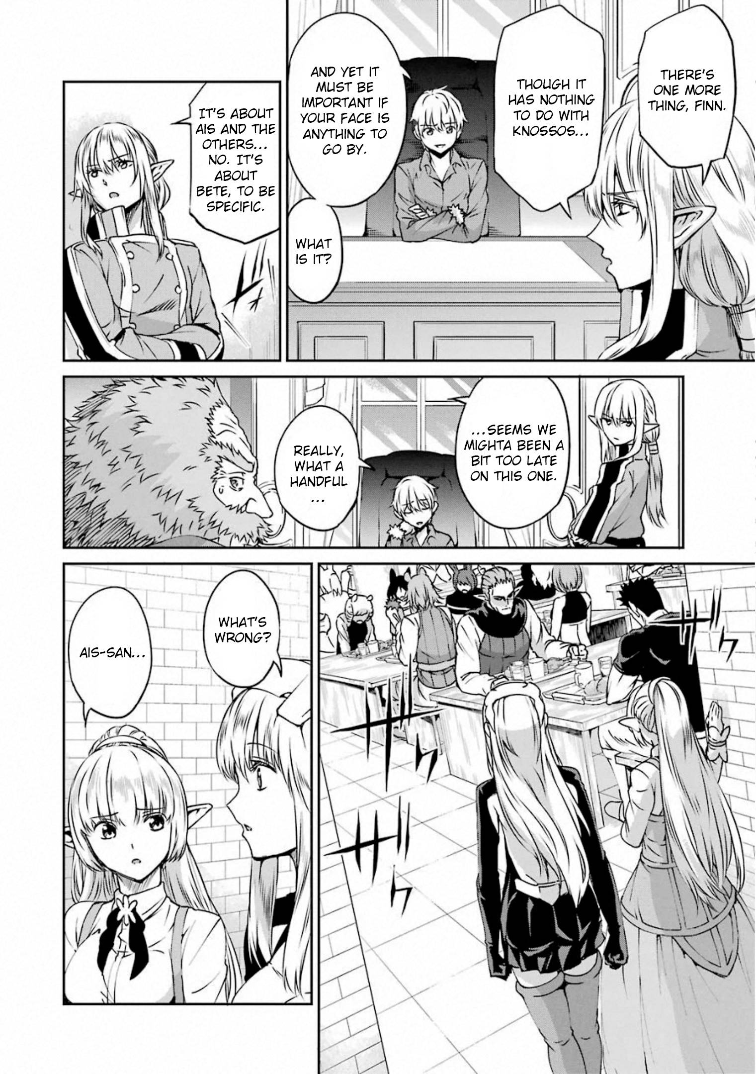 Dungeon ni Deai o Motomeru no wa Machigatte Iru Darou ka Gaiden - Sword Oratoria chapter 69 page 18