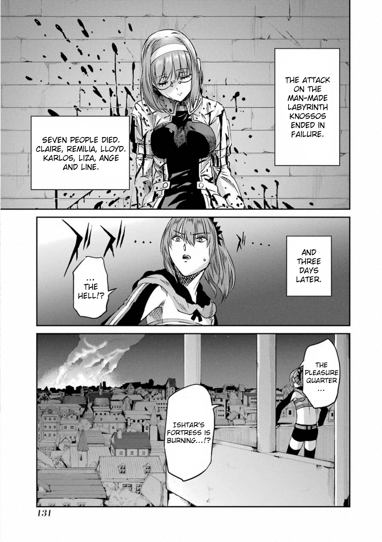 Dungeon ni Deai o Motomeru no wa Machigatte Iru Darou ka Gaiden - Sword Oratoria chapter 69 page 7