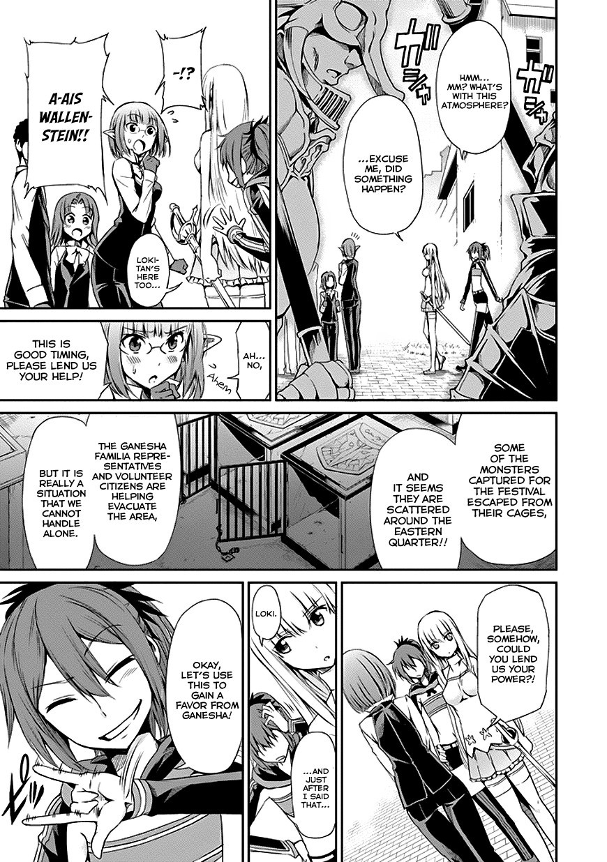 Dungeon ni Deai o Motomeru no wa Machigatte Iru Darou ka Gaiden - Sword Oratoria chapter 7 page 27