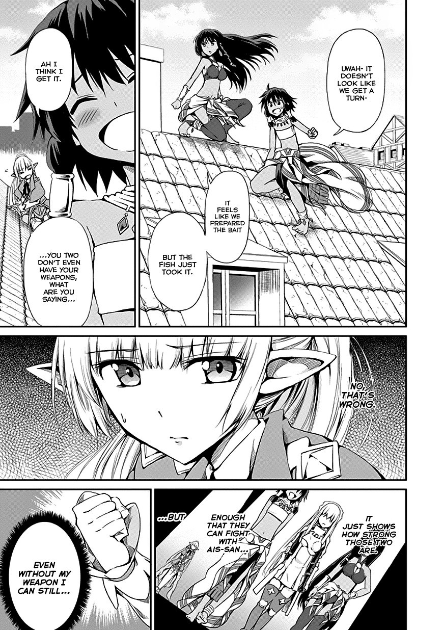 Dungeon ni Deai o Motomeru no wa Machigatte Iru Darou ka Gaiden - Sword Oratoria chapter 7 page 35