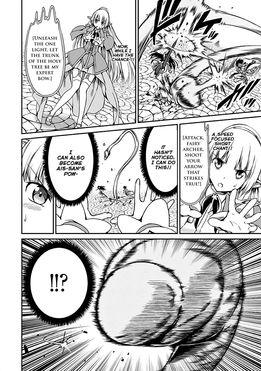 Dungeon ni Deai o Motomeru no wa Machigatte Iru Darou ka Gaiden - Sword Oratoria chapter 7 page 40