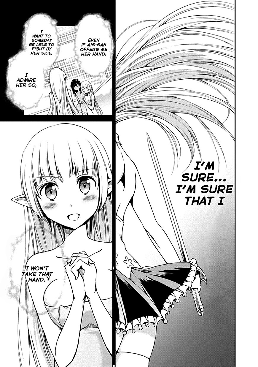 Dungeon ni Deai o Motomeru no wa Machigatte Iru Darou ka Gaiden - Sword Oratoria chapter 7 page 49