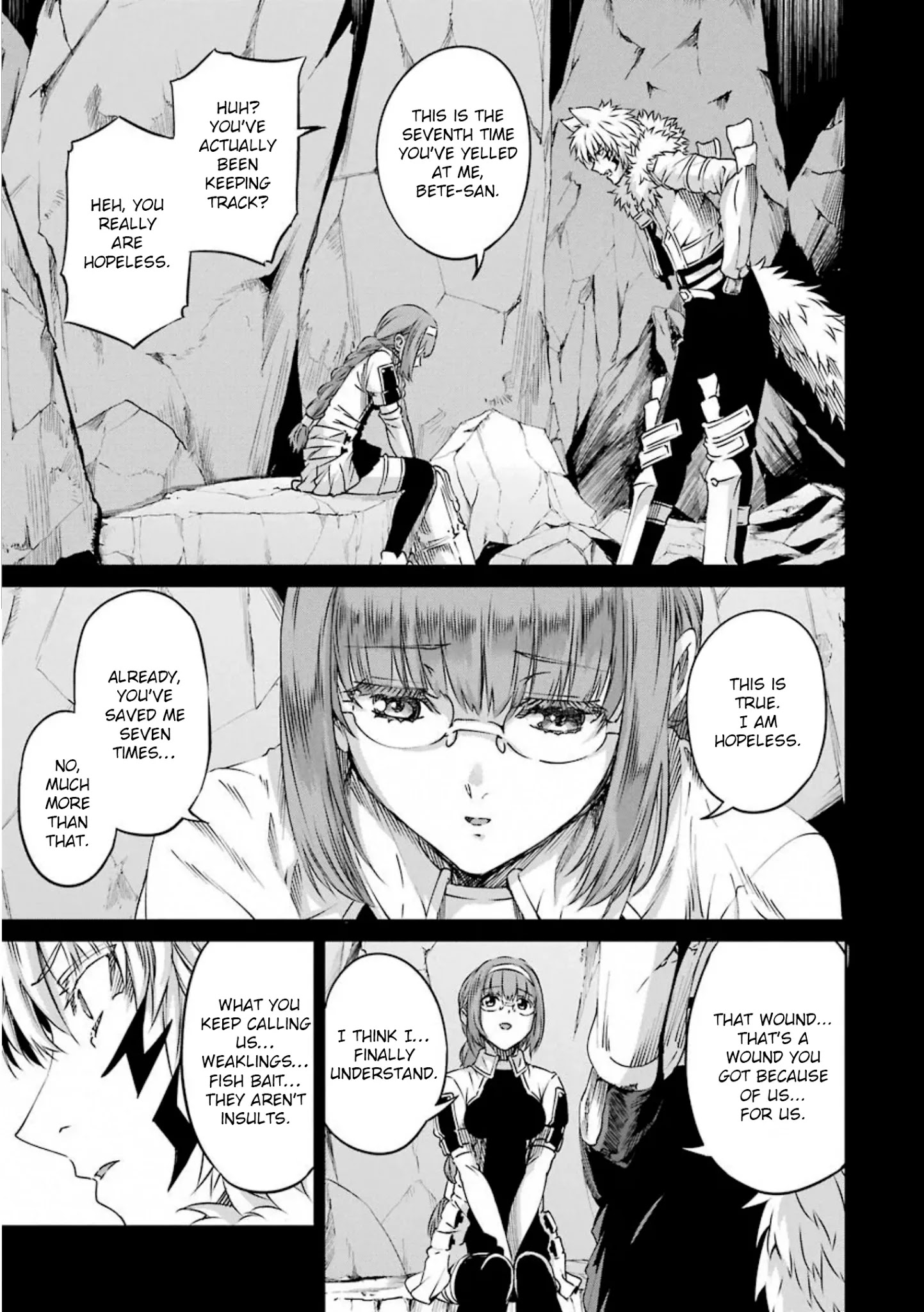 Dungeon ni Deai o Motomeru no wa Machigatte Iru Darou ka Gaiden - Sword Oratoria chapter 71 page 35