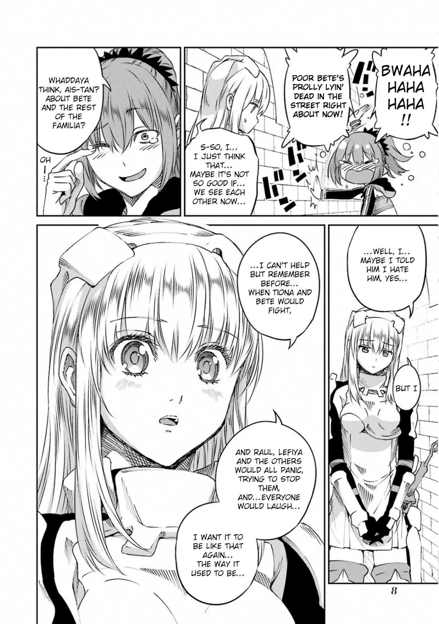 Dungeon ni Deai o Motomeru no wa Machigatte Iru Darou ka Gaiden - Sword Oratoria chapter 71 page 8