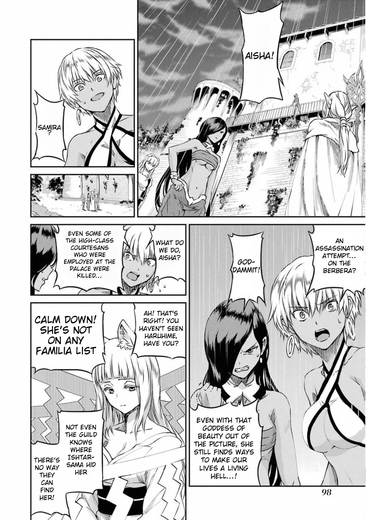 Dungeon ni Deai o Motomeru no wa Machigatte Iru Darou ka Gaiden - Sword Oratoria chapter 73 page 14