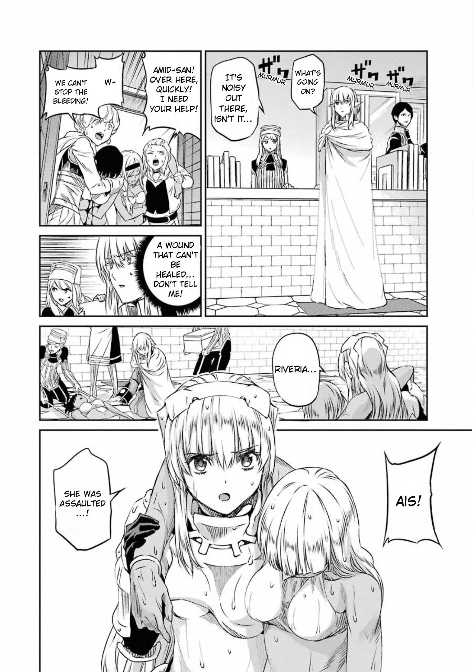 Dungeon ni Deai o Motomeru no wa Machigatte Iru Darou ka Gaiden - Sword Oratoria chapter 73 page 2