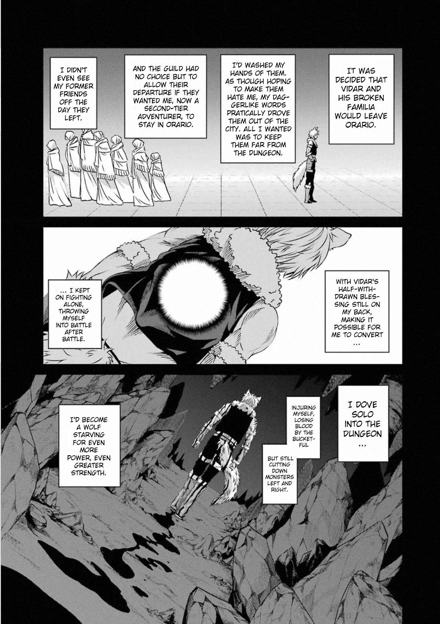 Dungeon ni Deai o Motomeru no wa Machigatte Iru Darou ka Gaiden - Sword Oratoria chapter 73 page 42