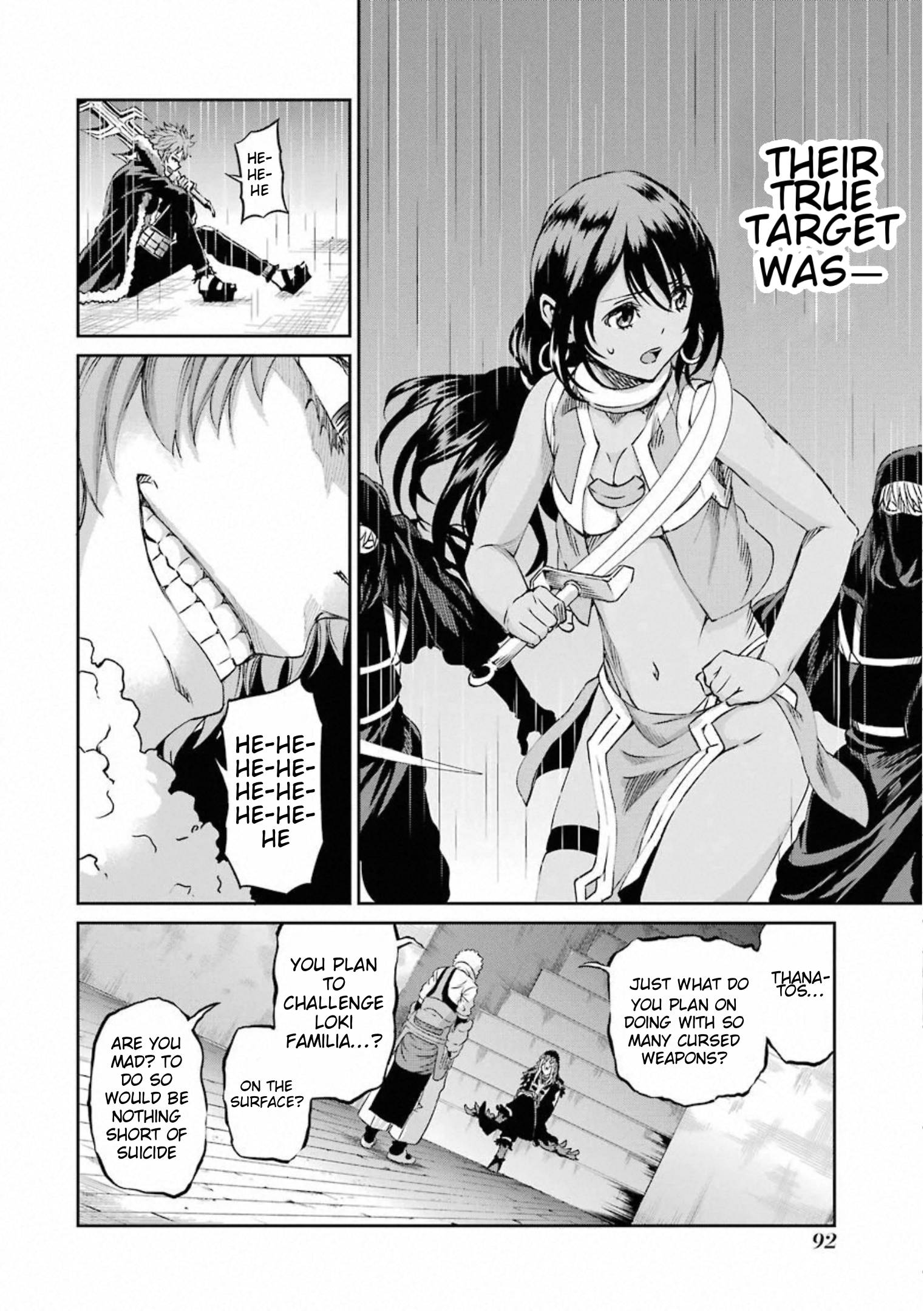 Dungeon ni Deai o Motomeru no wa Machigatte Iru Darou ka Gaiden - Sword Oratoria chapter 73 page 8