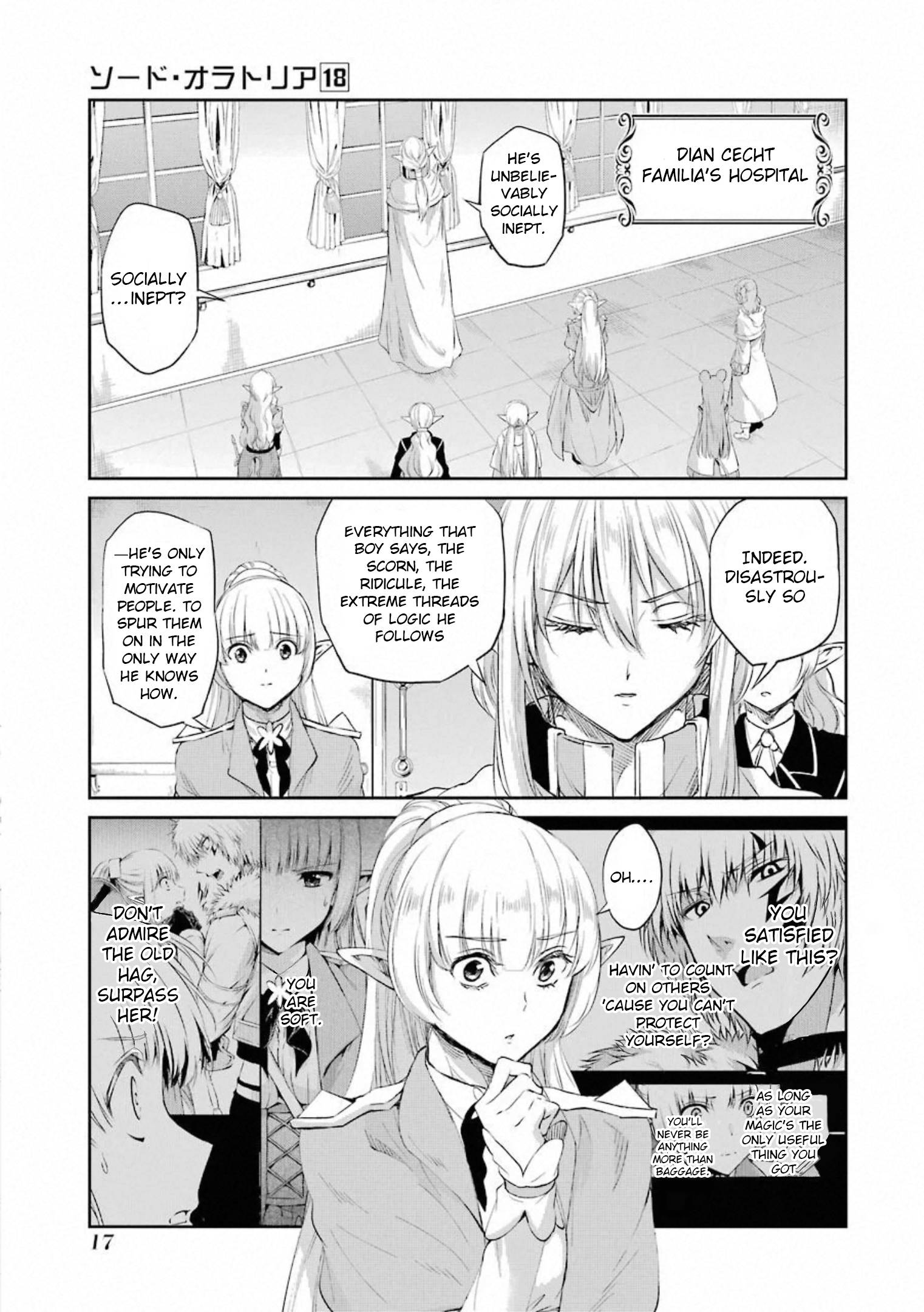 Dungeon ni Deai o Motomeru no wa Machigatte Iru Darou ka Gaiden - Sword Oratoria chapter 75 page 17