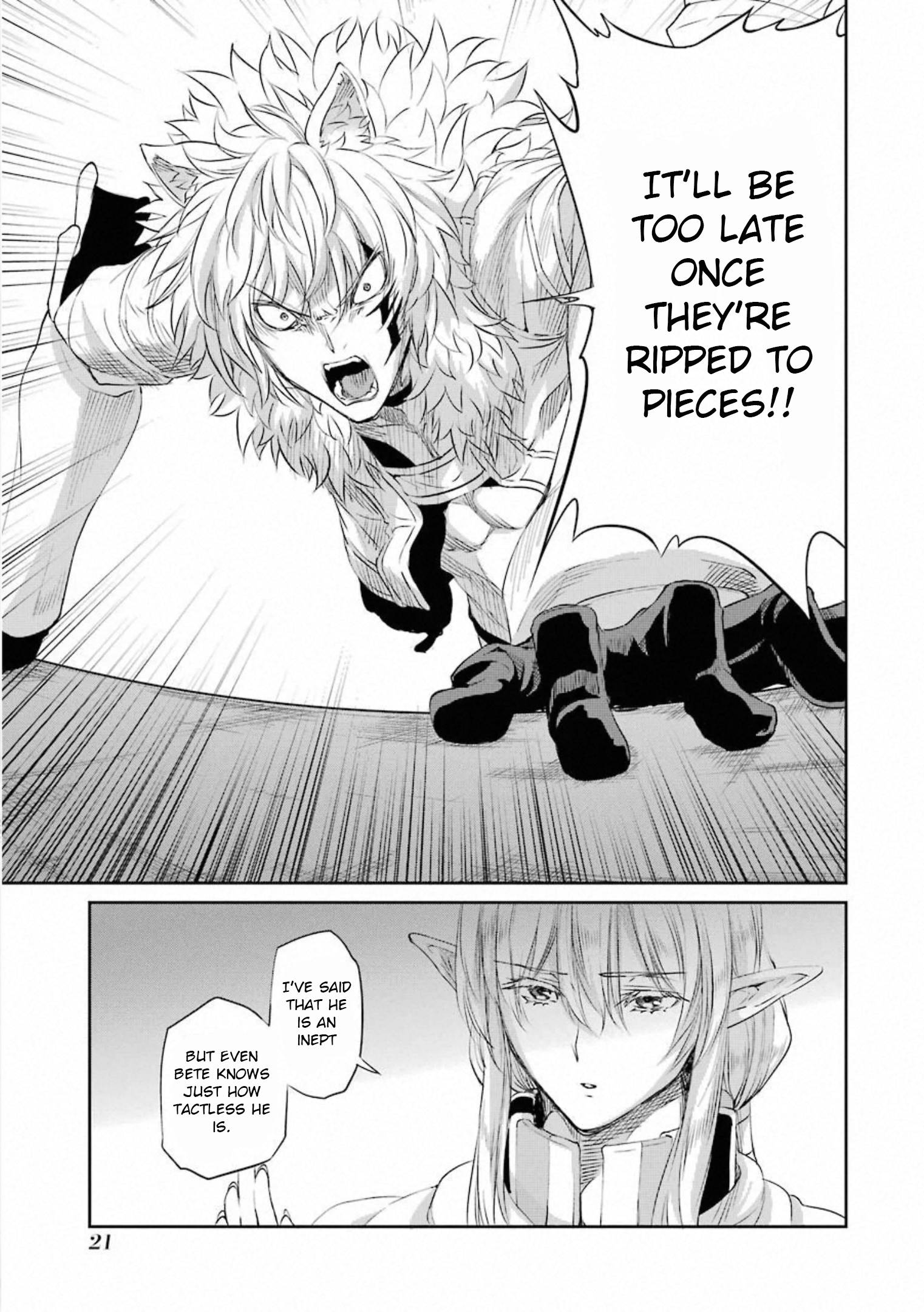 Dungeon ni Deai o Motomeru no wa Machigatte Iru Darou ka Gaiden - Sword Oratoria chapter 75 page 21