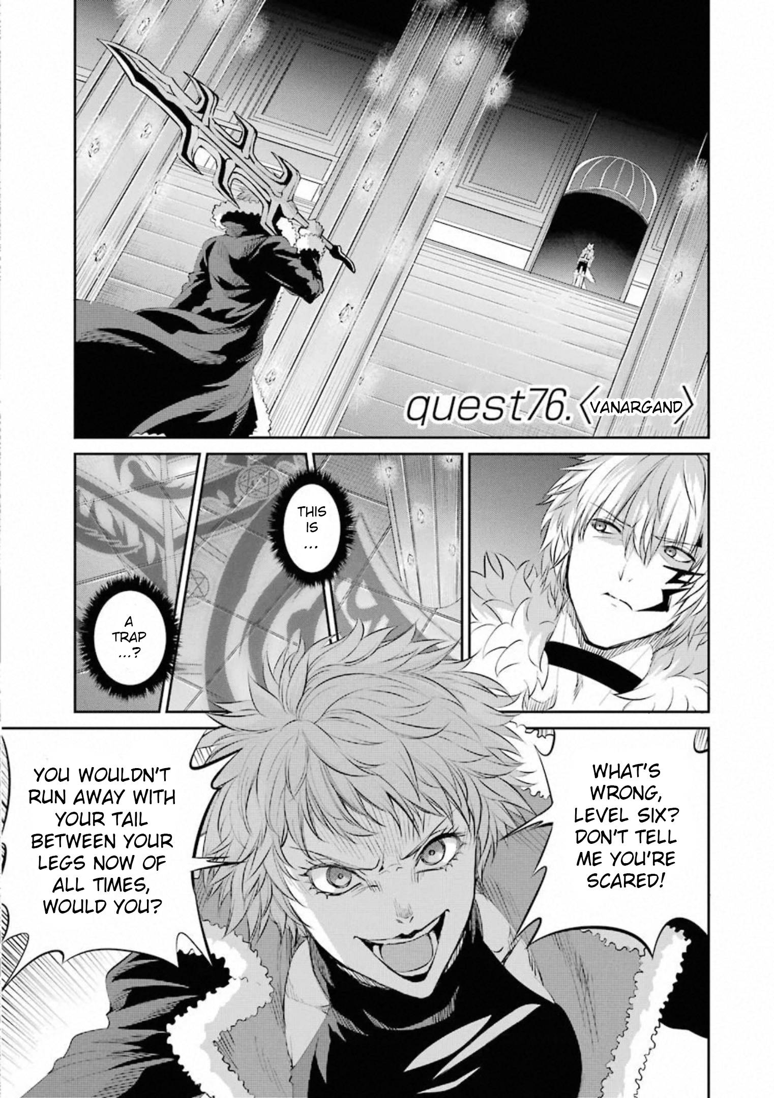 Dungeon ni Deai o Motomeru no wa Machigatte Iru Darou ka Gaiden - Sword Oratoria chapter 76 page 1