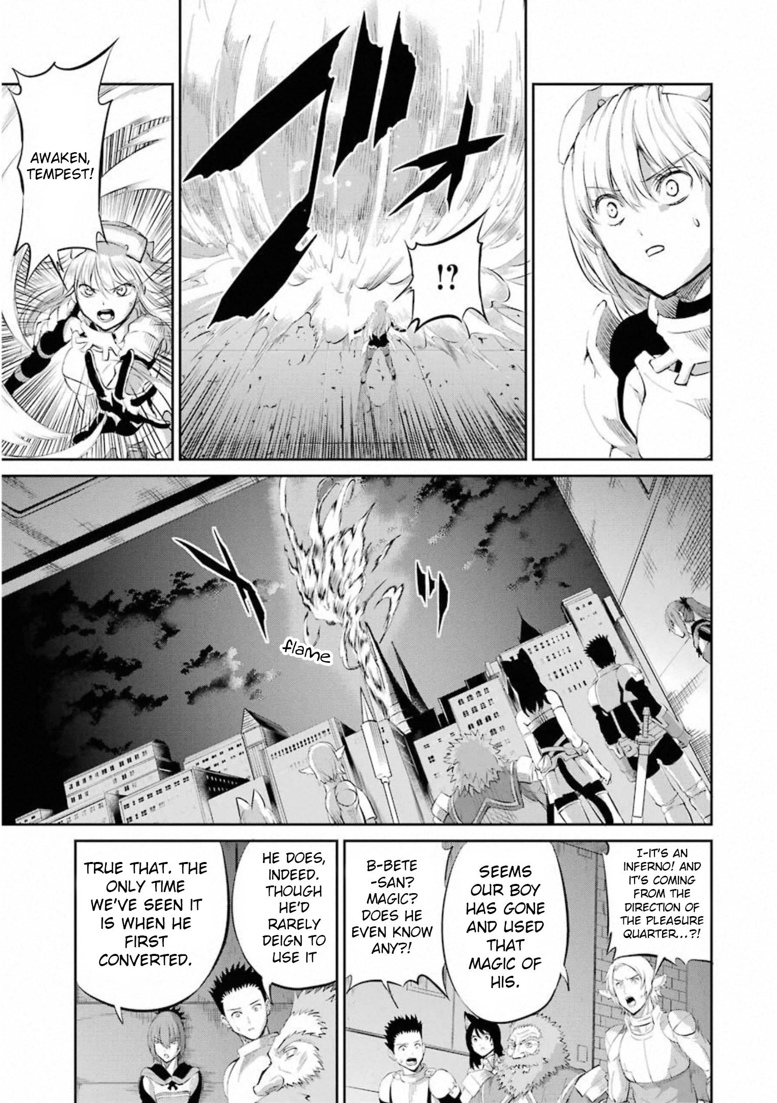 Dungeon ni Deai o Motomeru no wa Machigatte Iru Darou ka Gaiden - Sword Oratoria chapter 76 page 31