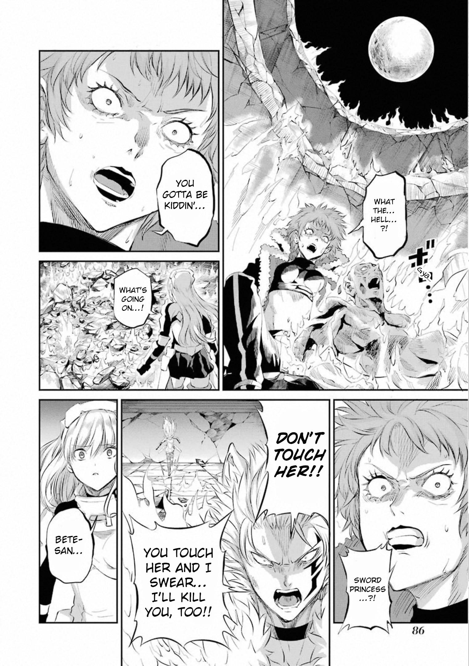 Dungeon ni Deai o Motomeru no wa Machigatte Iru Darou ka Gaiden - Sword Oratoria chapter 76 page 35