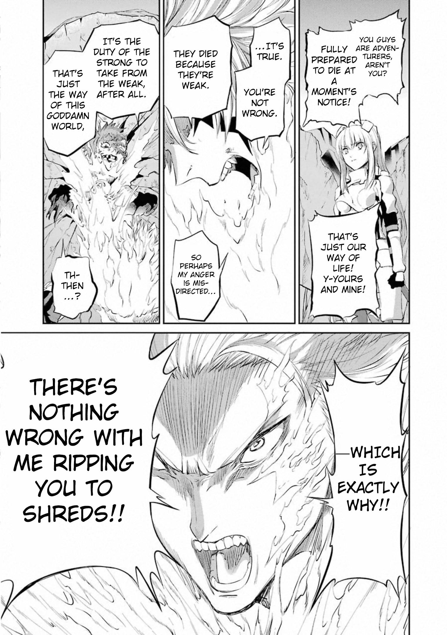 Dungeon ni Deai o Motomeru no wa Machigatte Iru Darou ka Gaiden - Sword Oratoria chapter 76 page 40