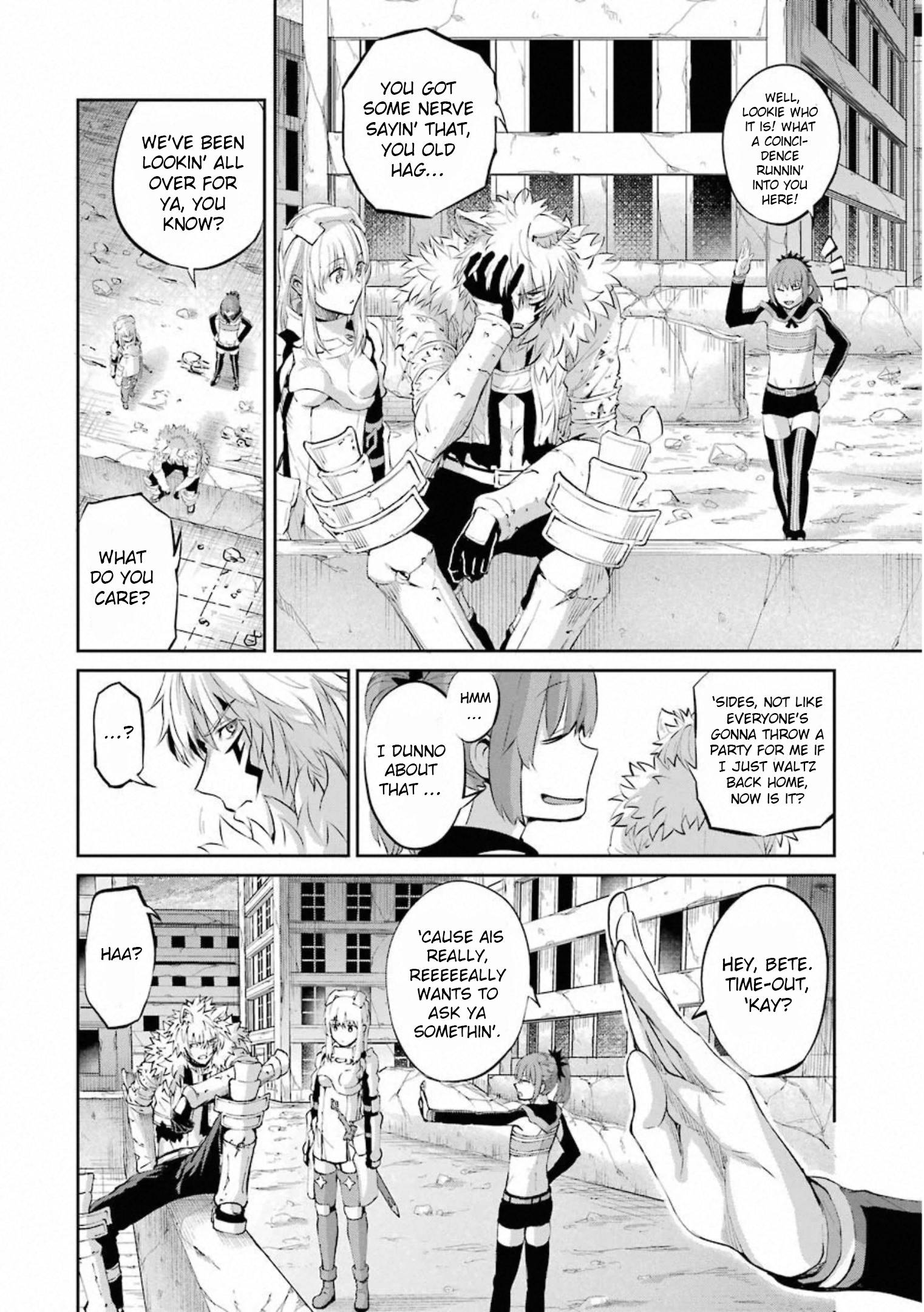 Dungeon ni Deai o Motomeru no wa Machigatte Iru Darou ka Gaiden - Sword Oratoria chapter 77 page 12