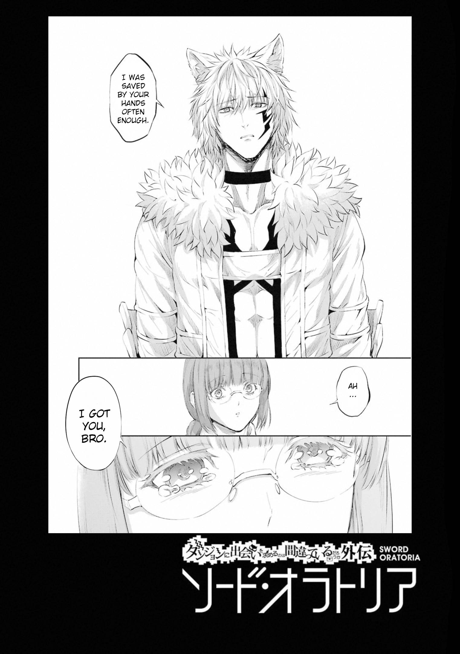 Dungeon ni Deai o Motomeru no wa Machigatte Iru Darou ka Gaiden - Sword Oratoria chapter 77 page 46