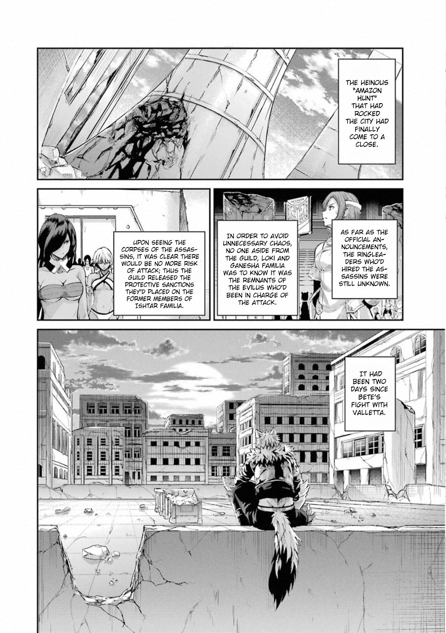 Dungeon ni Deai o Motomeru no wa Machigatte Iru Darou ka Gaiden - Sword Oratoria chapter 77 page 8