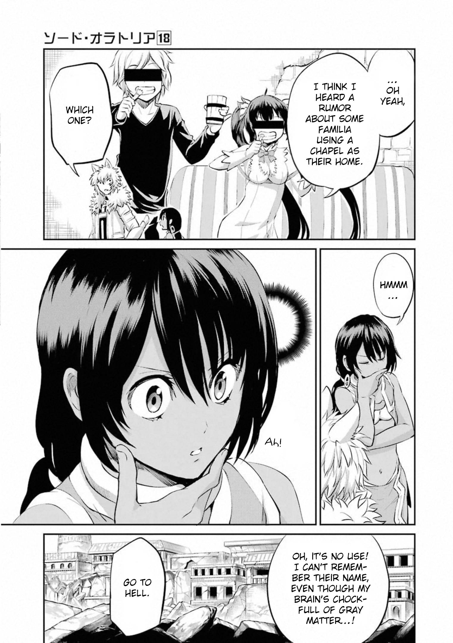 Dungeon ni Deai o Motomeru no wa Machigatte Iru Darou ka Gaiden - Sword Oratoria chapter 78 page 19