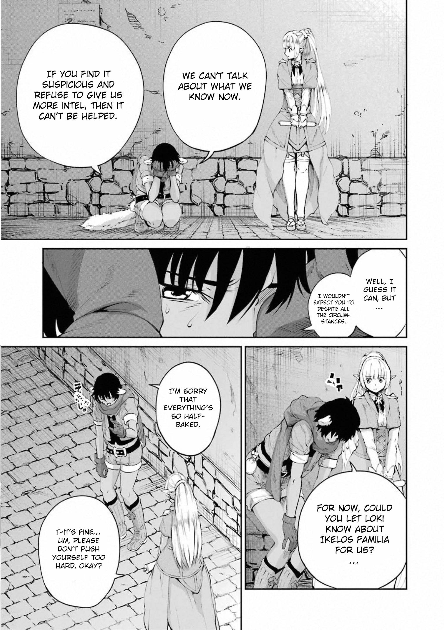 Dungeon ni Deai o Motomeru no wa Machigatte Iru Darou ka Gaiden - Sword Oratoria chapter 78 page 27