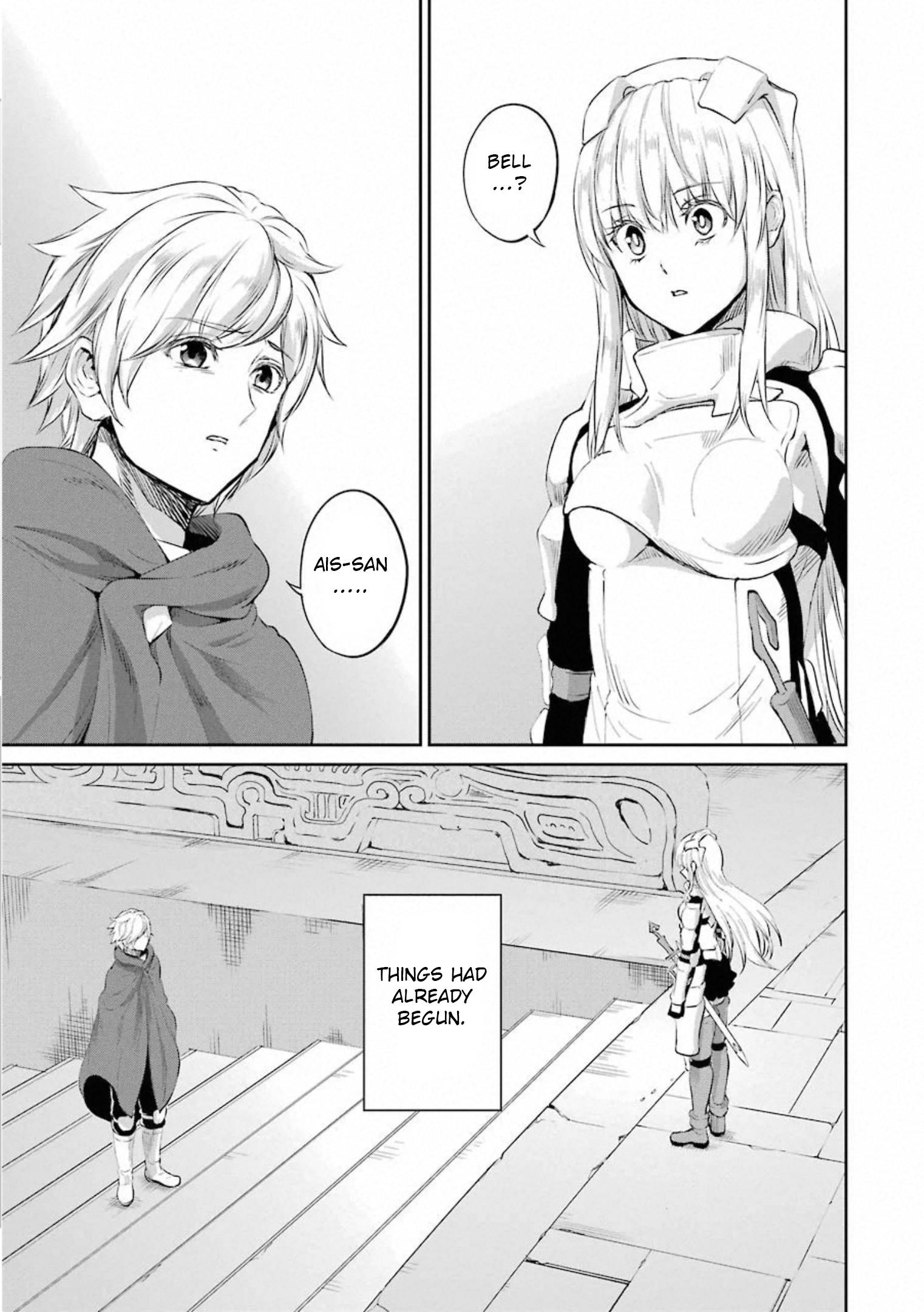Dungeon ni Deai o Motomeru no wa Machigatte Iru Darou ka Gaiden - Sword Oratoria chapter 78 page 43