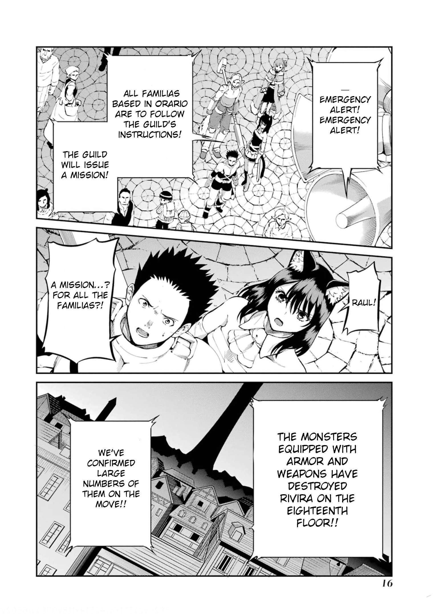 Dungeon ni Deai o Motomeru no wa Machigatte Iru Darou ka Gaiden - Sword Oratoria chapter 79 page 15