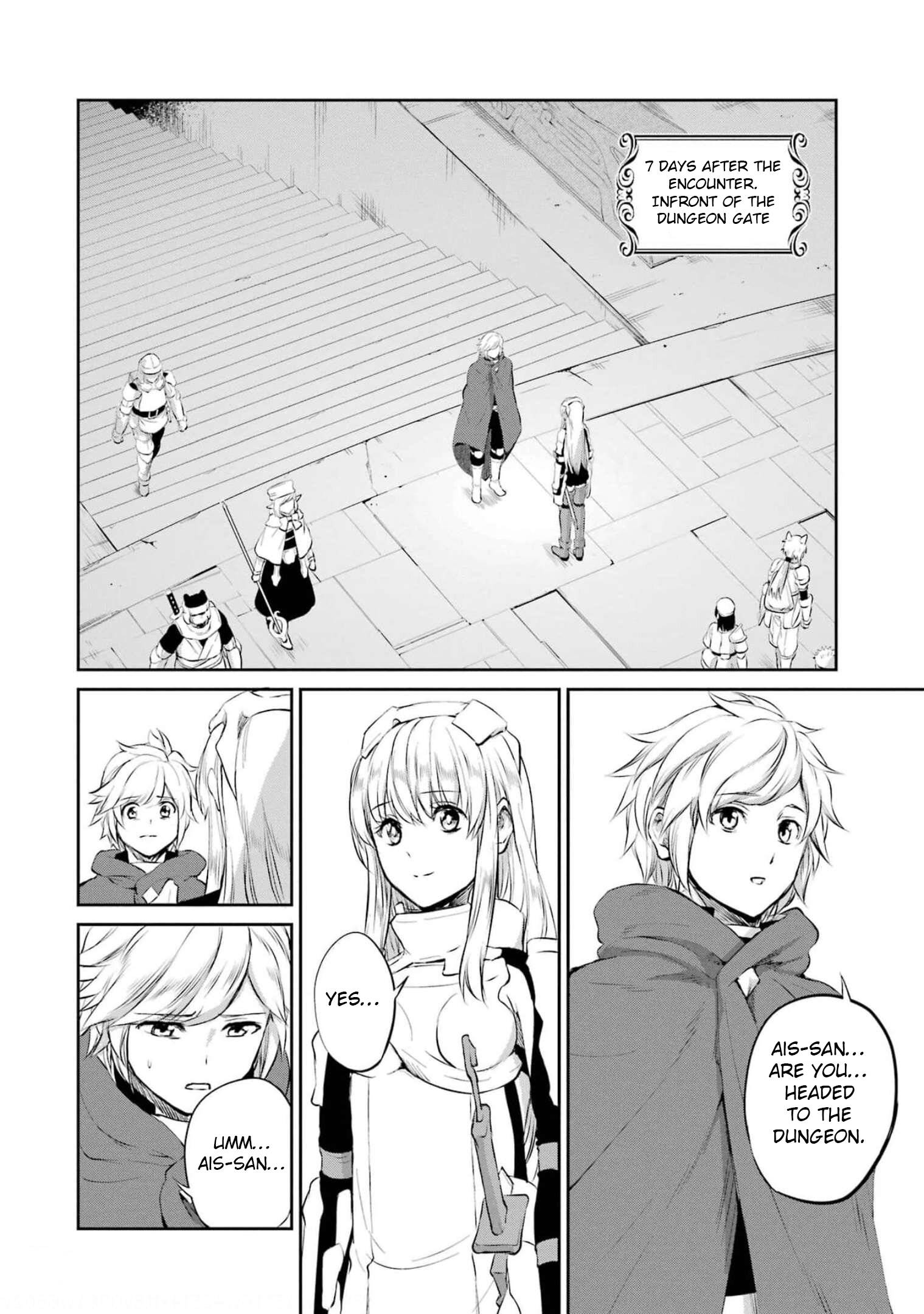 Dungeon ni Deai o Motomeru no wa Machigatte Iru Darou ka Gaiden - Sword Oratoria chapter 79 page 6