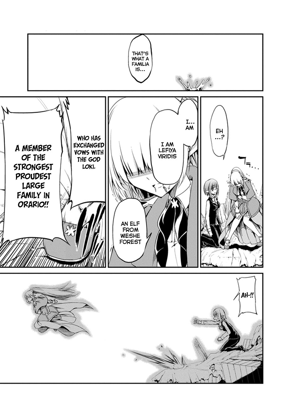 Dungeon ni Deai o Motomeru no wa Machigatte Iru Darou ka Gaiden - Sword Oratoria chapter 8 page 14