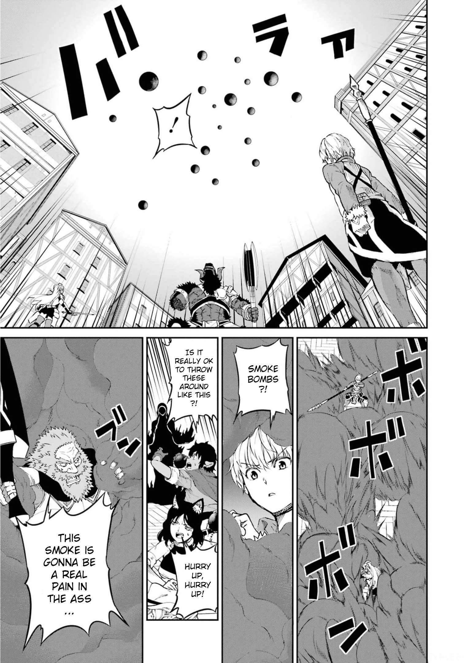 Dungeon ni Deai o Motomeru no wa Machigatte Iru Darou ka Gaiden - Sword Oratoria chapter 81 page 34