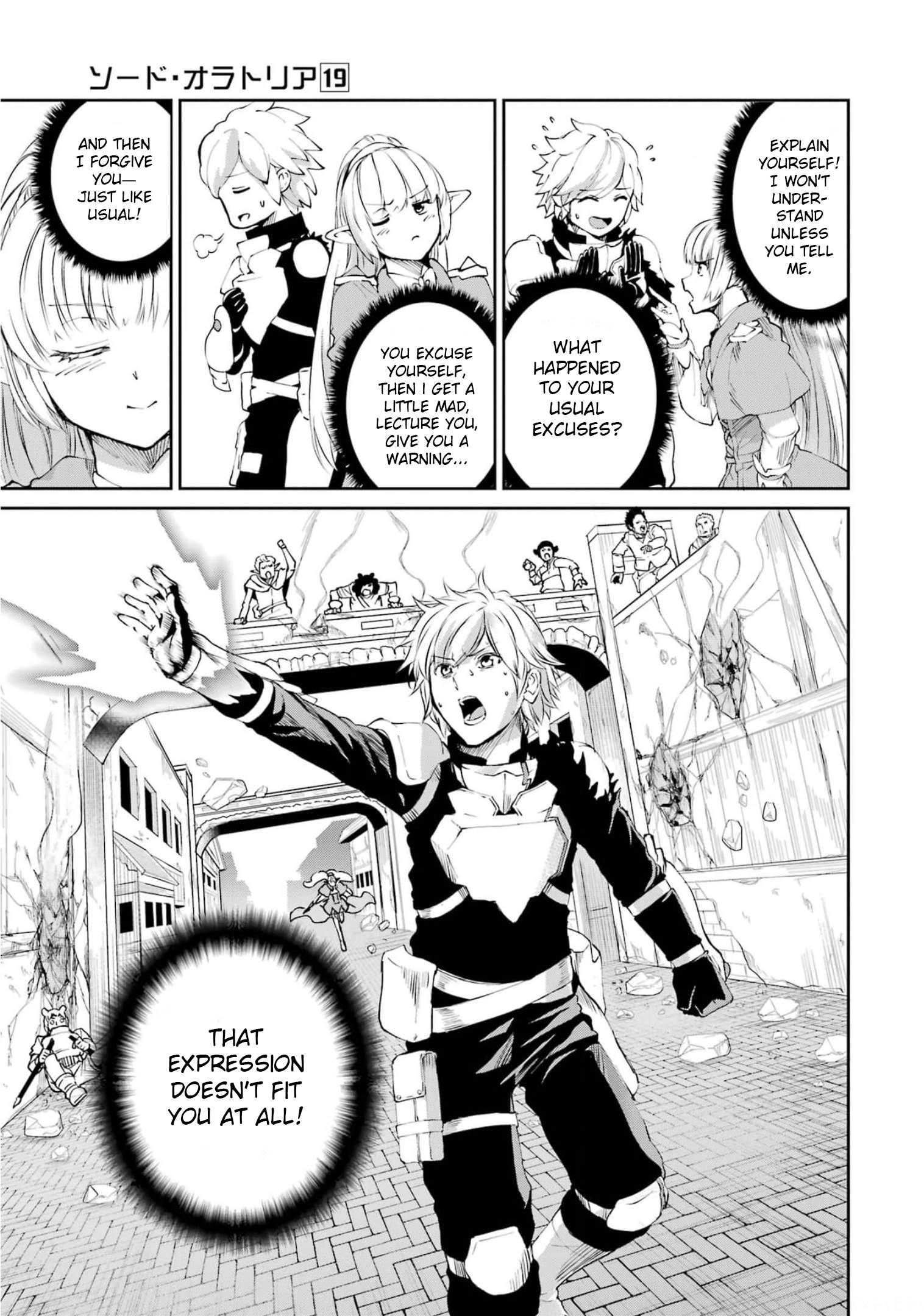 Dungeon ni Deai o Motomeru no wa Machigatte Iru Darou ka Gaiden - Sword Oratoria chapter 81 page 42