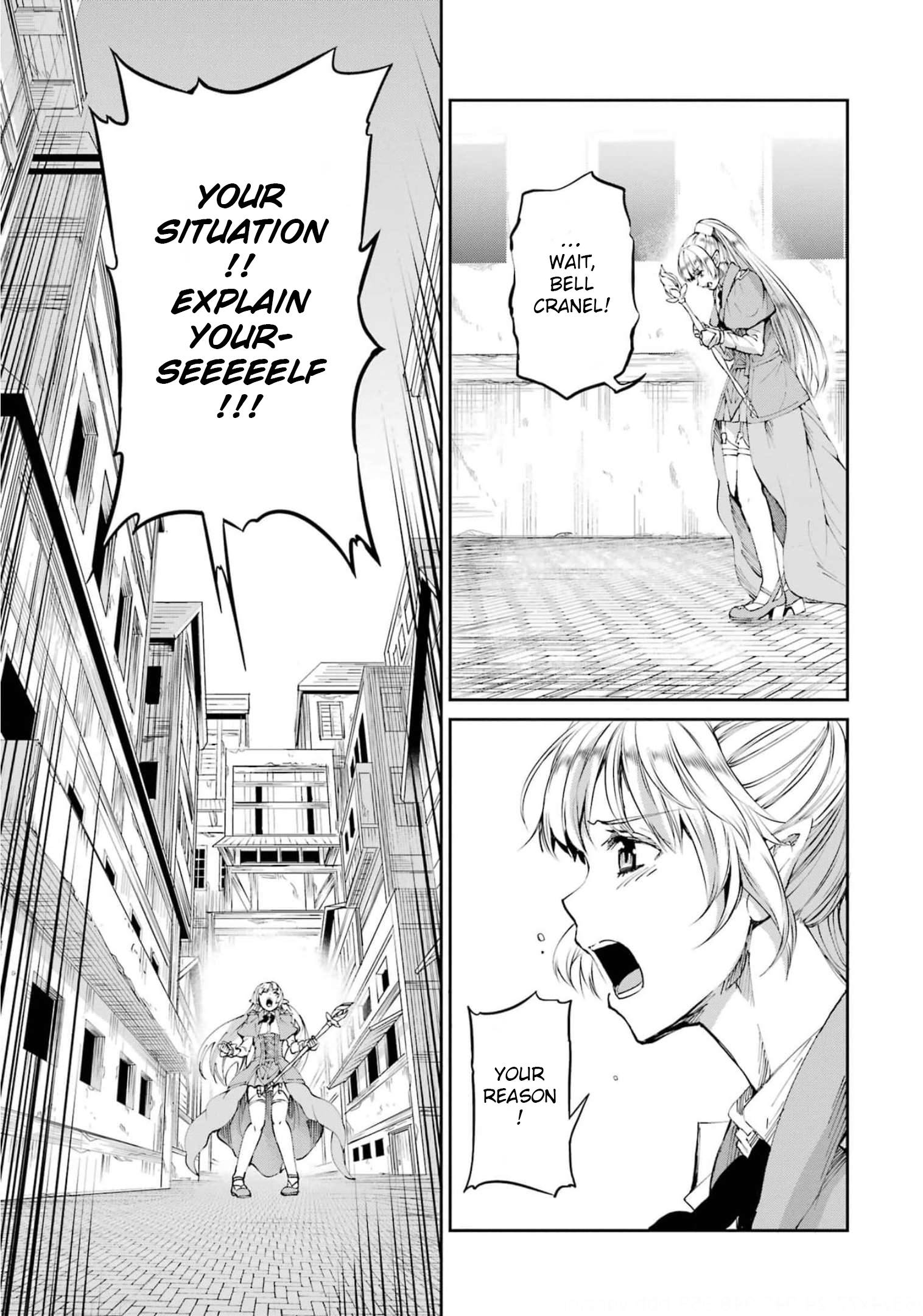 Dungeon ni Deai o Motomeru no wa Machigatte Iru Darou ka Gaiden - Sword Oratoria chapter 81 page 46