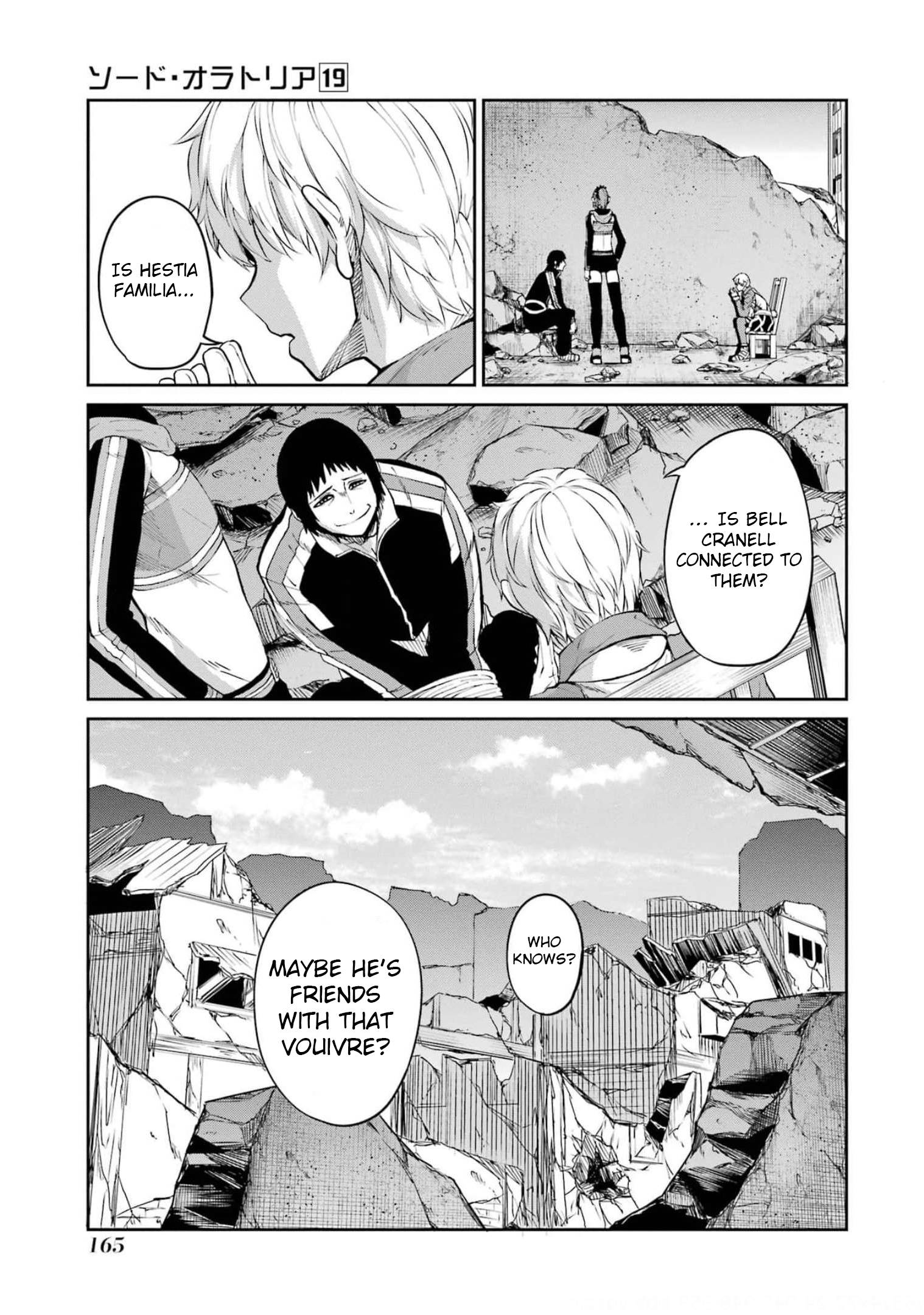 Dungeon ni Deai o Motomeru no wa Machigatte Iru Darou ka Gaiden - Sword Oratoria chapter 82 page 12