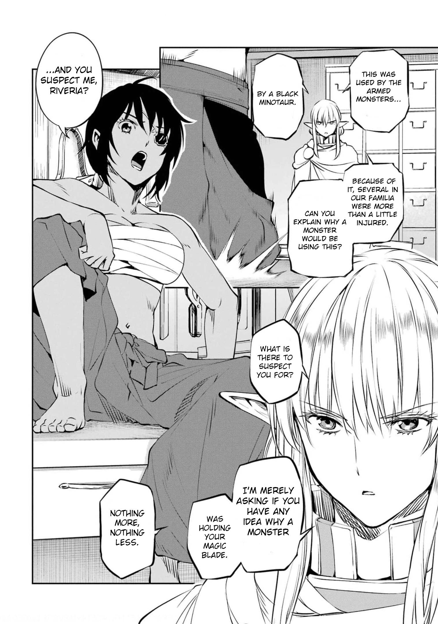 Dungeon ni Deai o Motomeru no wa Machigatte Iru Darou ka Gaiden - Sword Oratoria chapter 82 page 15
