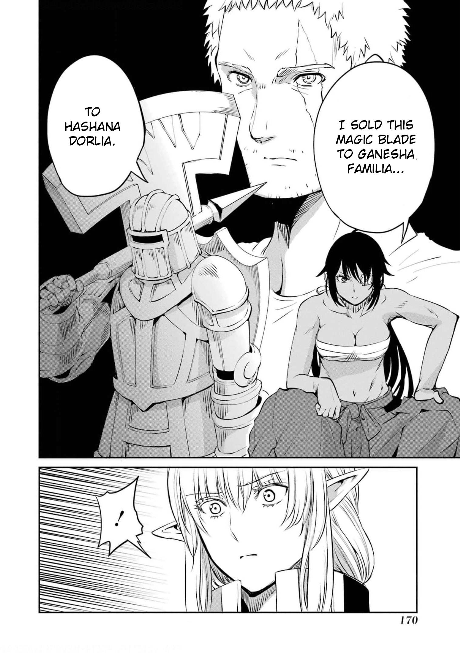 Dungeon ni Deai o Motomeru no wa Machigatte Iru Darou ka Gaiden - Sword Oratoria chapter 82 page 17