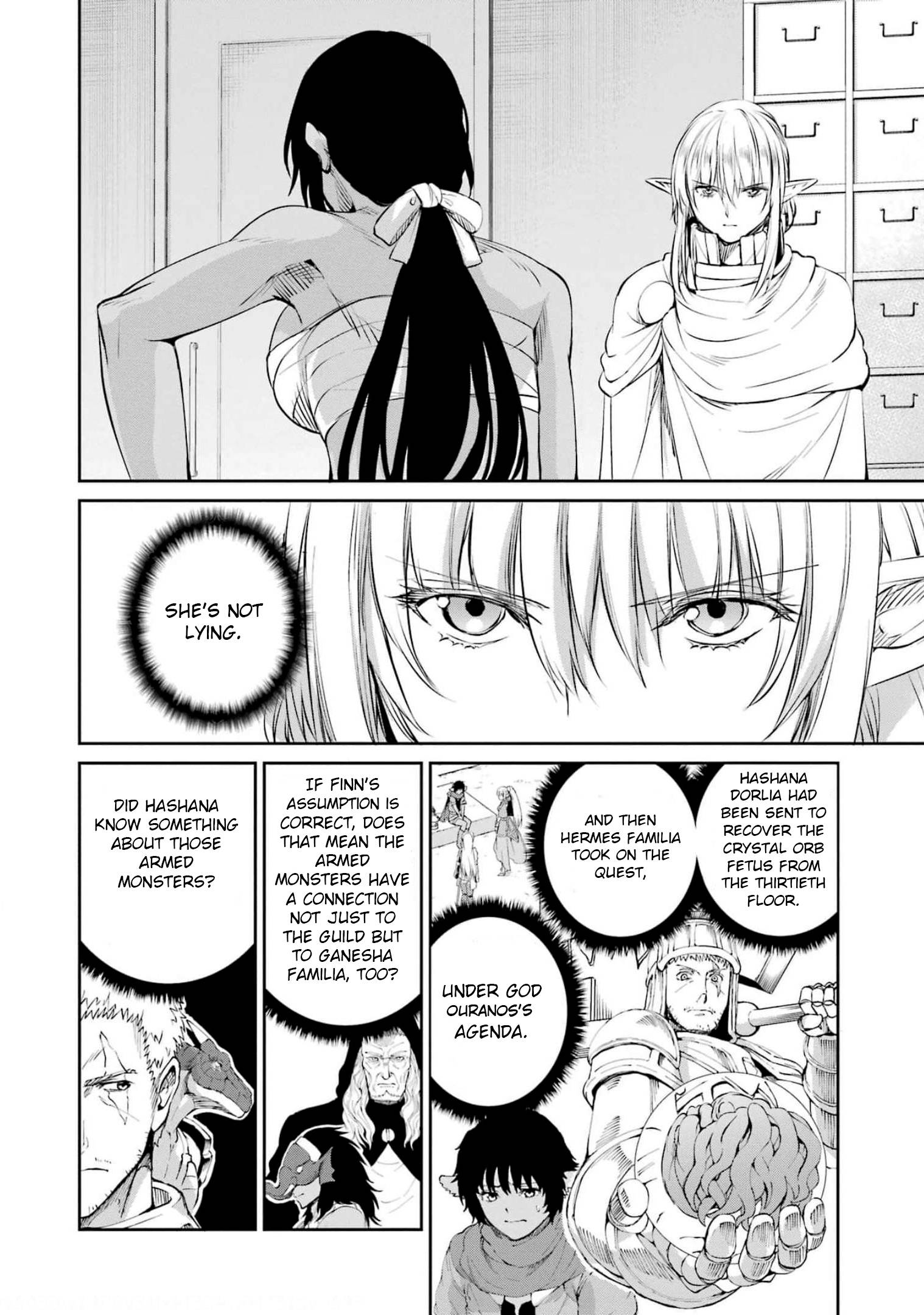 Dungeon ni Deai o Motomeru no wa Machigatte Iru Darou ka Gaiden - Sword Oratoria chapter 82 page 19