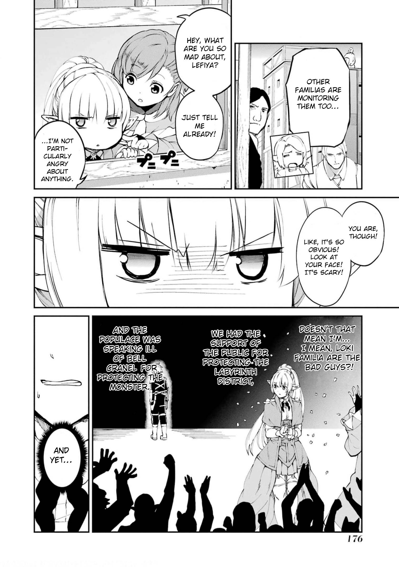 Dungeon ni Deai o Motomeru no wa Machigatte Iru Darou ka Gaiden - Sword Oratoria chapter 82 page 23