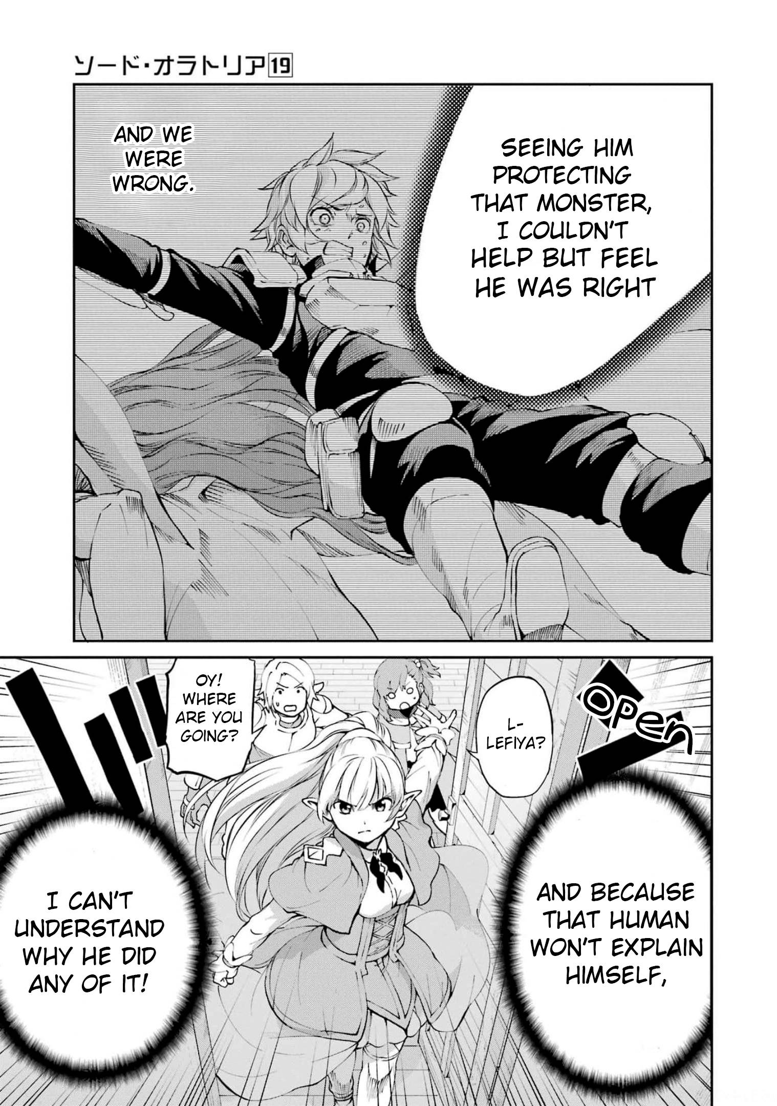 Dungeon ni Deai o Motomeru no wa Machigatte Iru Darou ka Gaiden - Sword Oratoria chapter 82 page 24