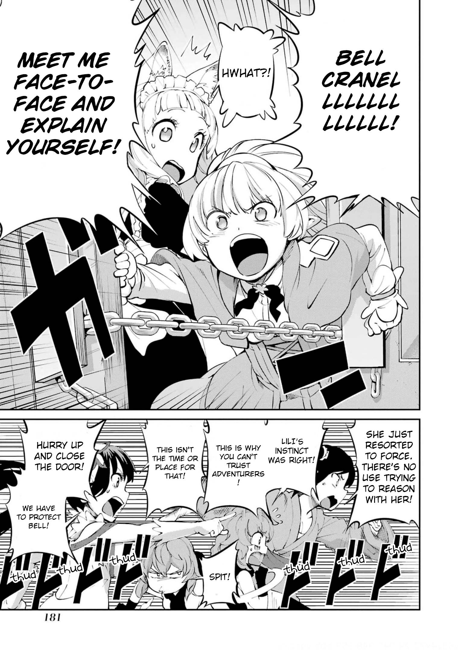 Dungeon ni Deai o Motomeru no wa Machigatte Iru Darou ka Gaiden - Sword Oratoria chapter 82 page 28