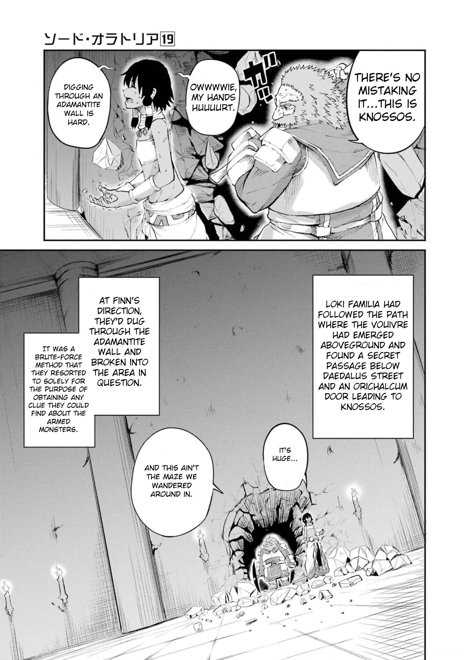 Dungeon ni Deai o Motomeru no wa Machigatte Iru Darou ka Gaiden - Sword Oratoria chapter 82 page 32