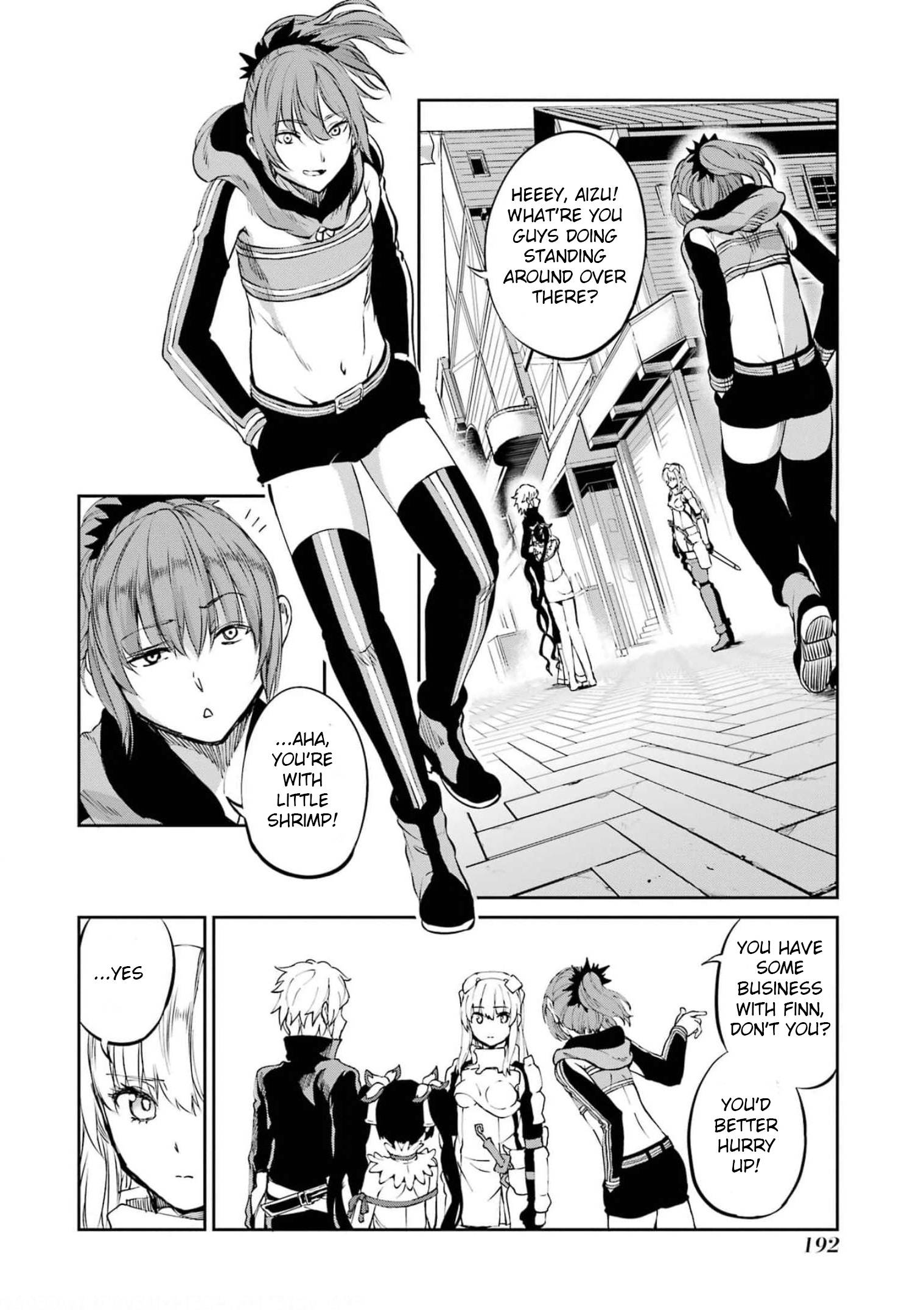 Dungeon ni Deai o Motomeru no wa Machigatte Iru Darou ka Gaiden - Sword Oratoria chapter 82 page 39