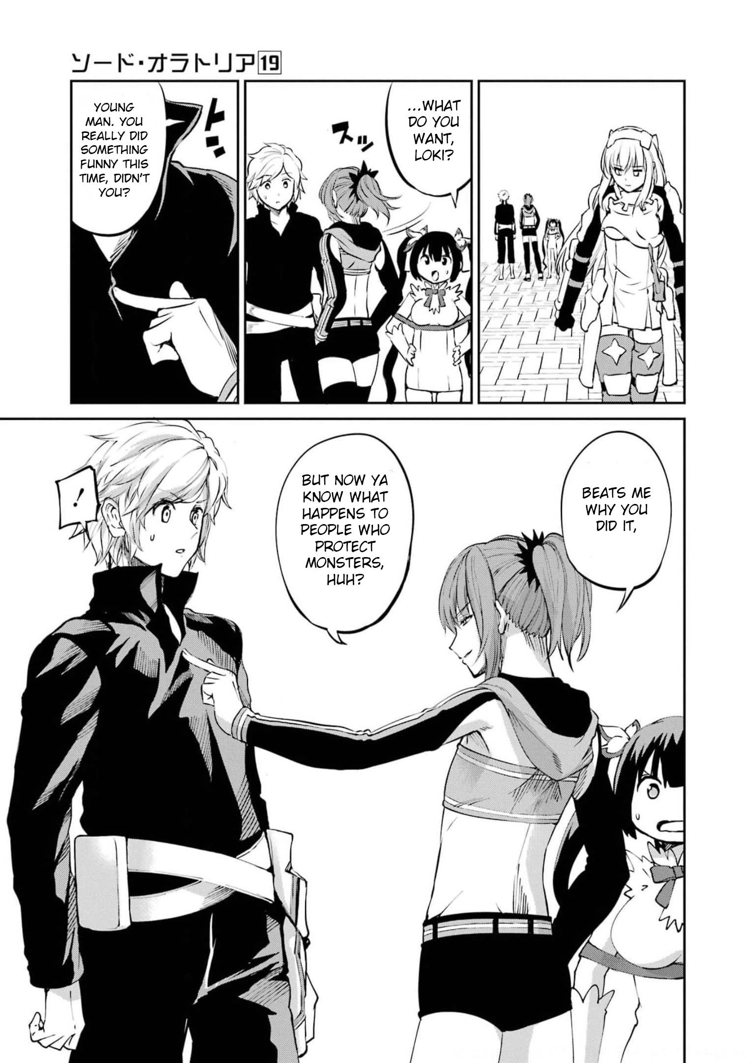 Dungeon ni Deai o Motomeru no wa Machigatte Iru Darou ka Gaiden - Sword Oratoria chapter 82 page 40
