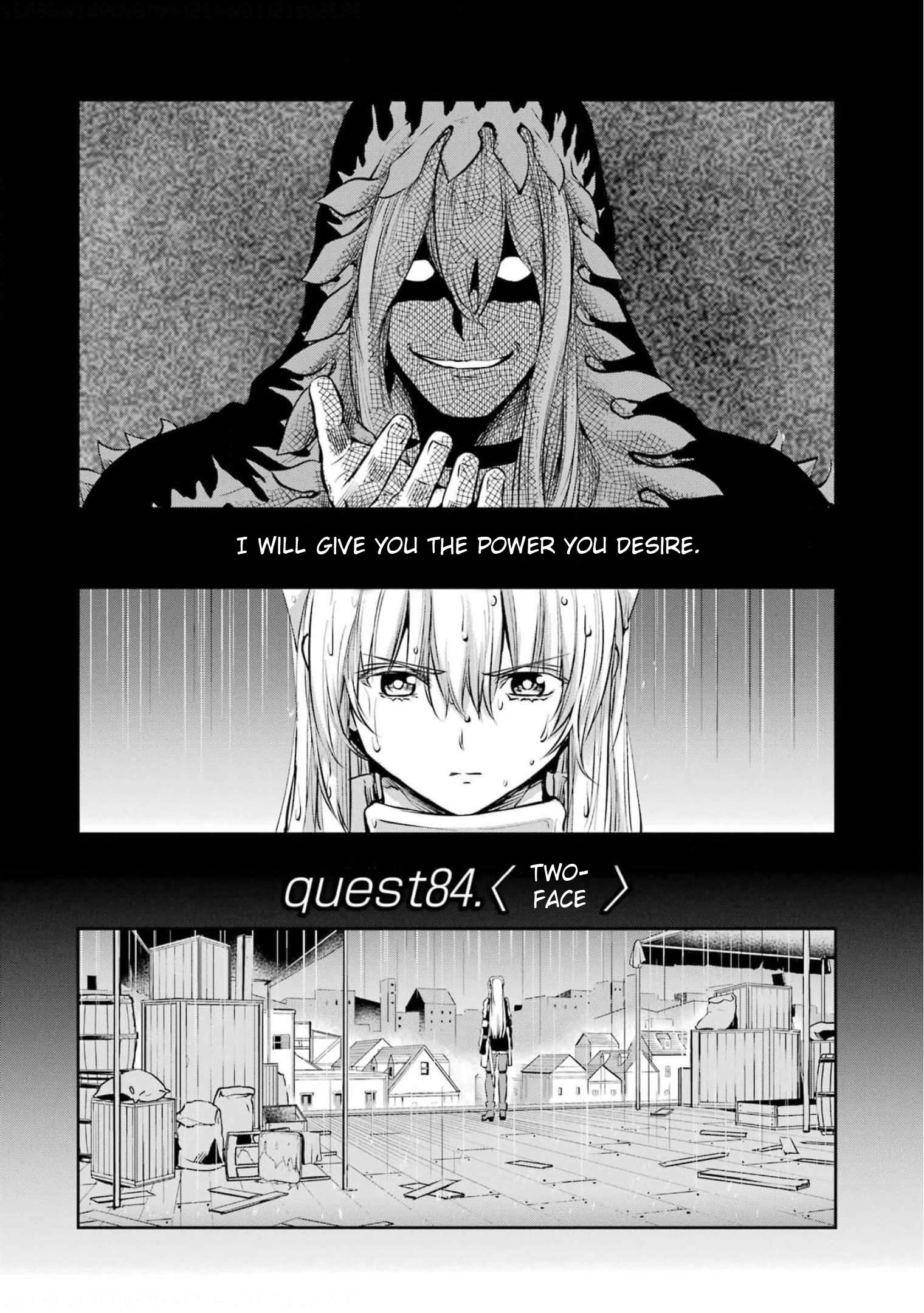 Dungeon ni Deai o Motomeru no wa Machigatte Iru Darou ka Gaiden - Sword Oratoria chapter 84 page 1