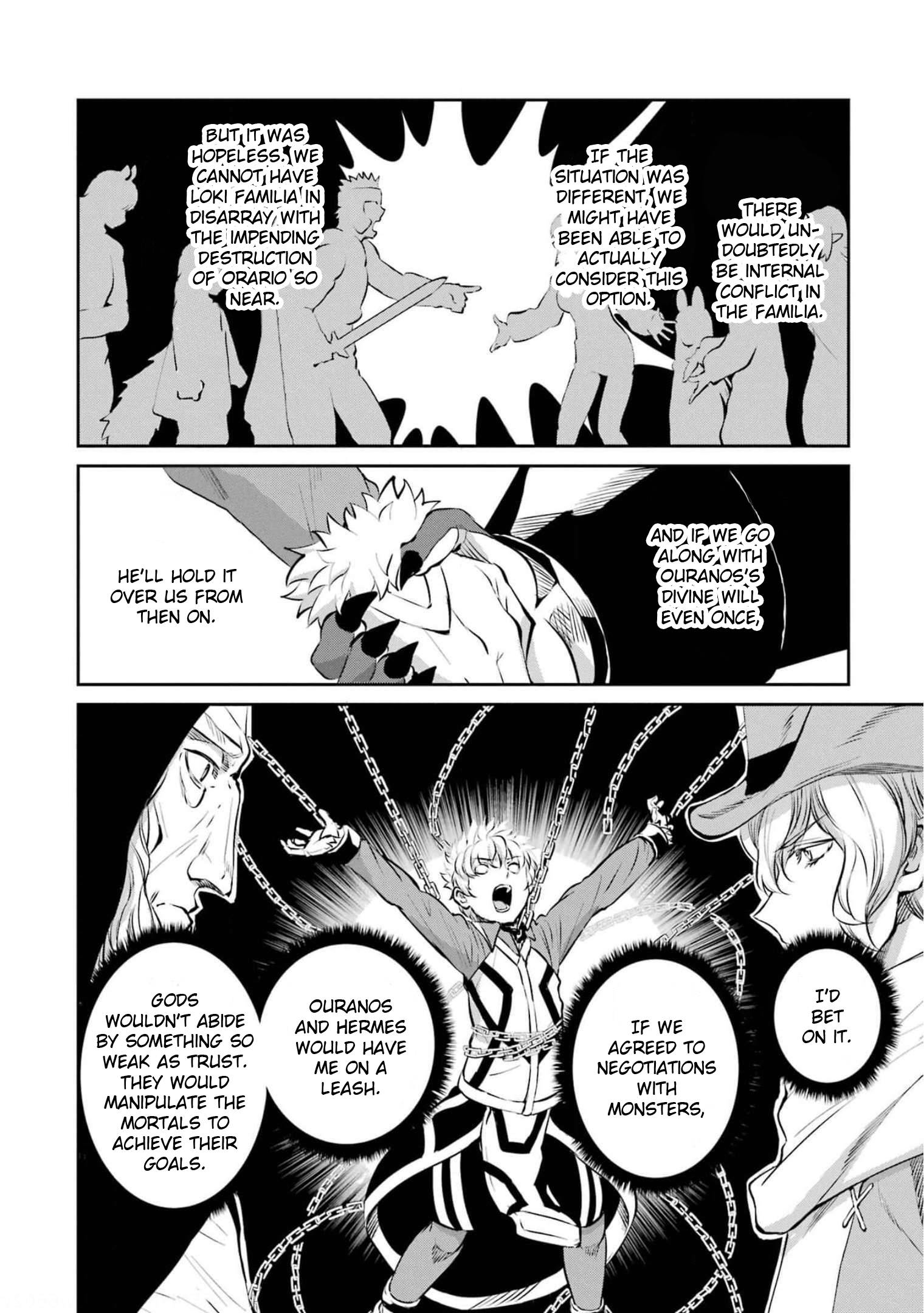 Dungeon ni Deai o Motomeru no wa Machigatte Iru Darou ka Gaiden - Sword Oratoria chapter 84 page 17