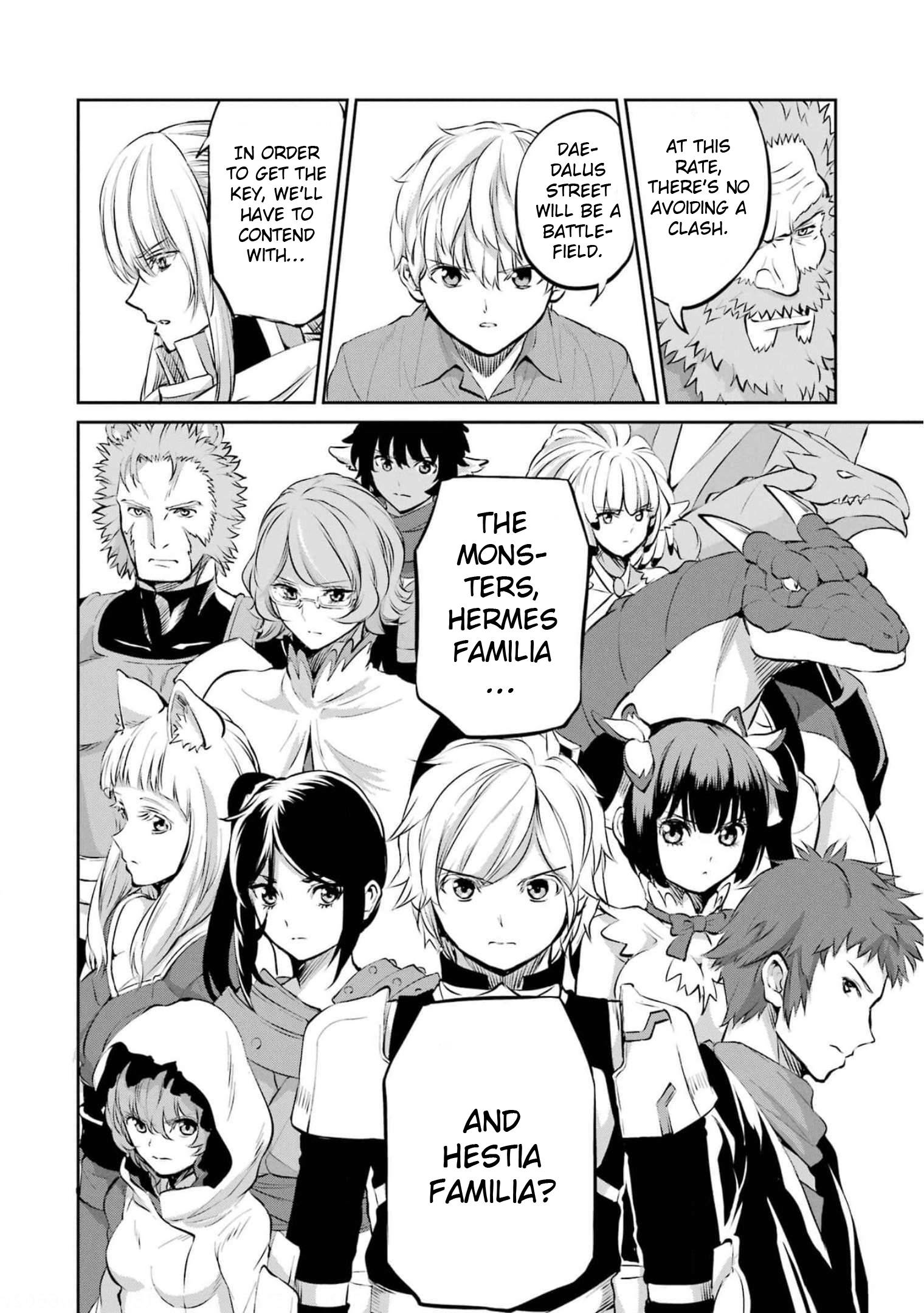 Dungeon ni Deai o Motomeru no wa Machigatte Iru Darou ka Gaiden - Sword Oratoria chapter 84 page 21