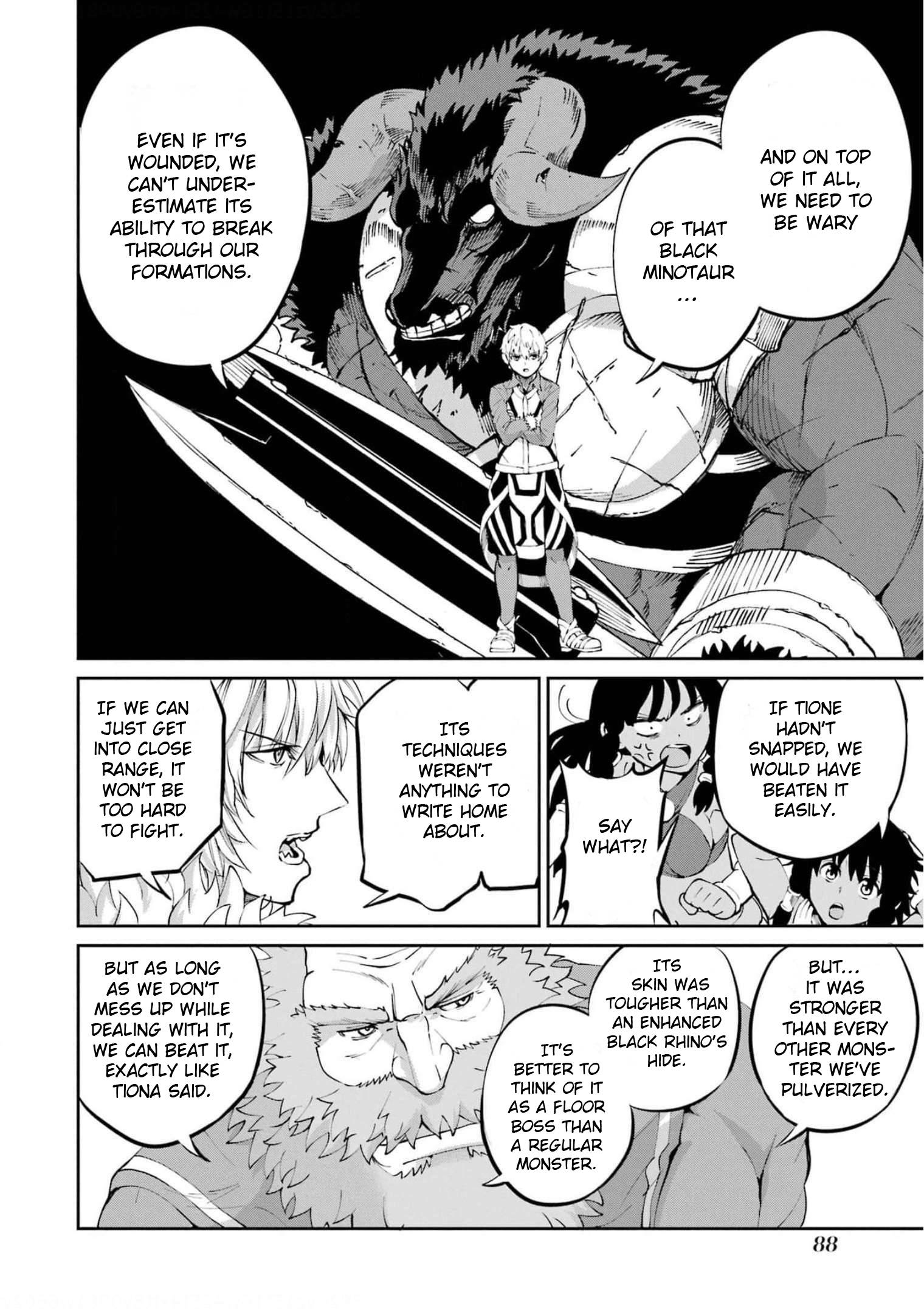 Dungeon ni Deai o Motomeru no wa Machigatte Iru Darou ka Gaiden - Sword Oratoria chapter 84 page 31