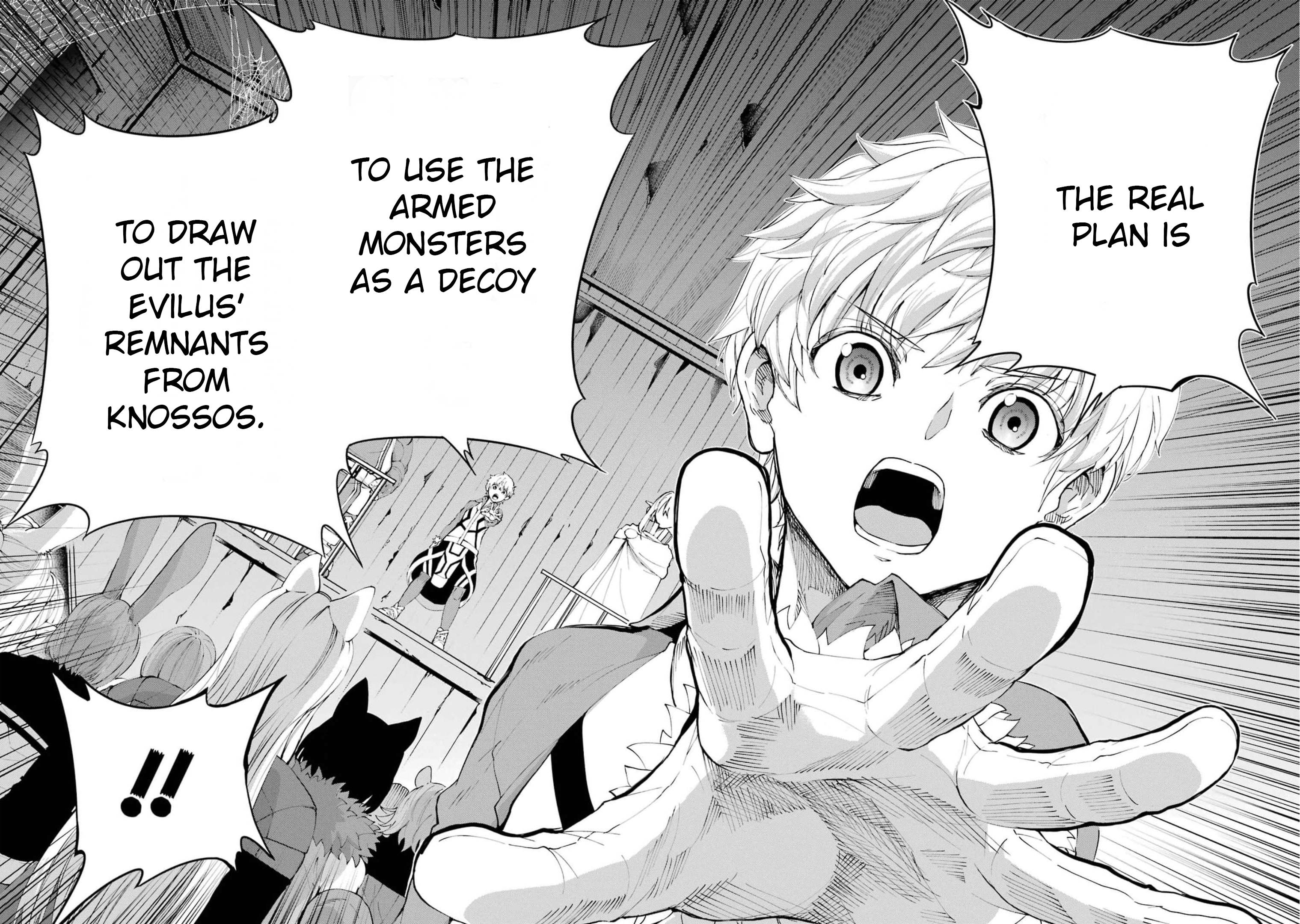 Dungeon ni Deai o Motomeru no wa Machigatte Iru Darou ka Gaiden - Sword Oratoria chapter 84 page 33