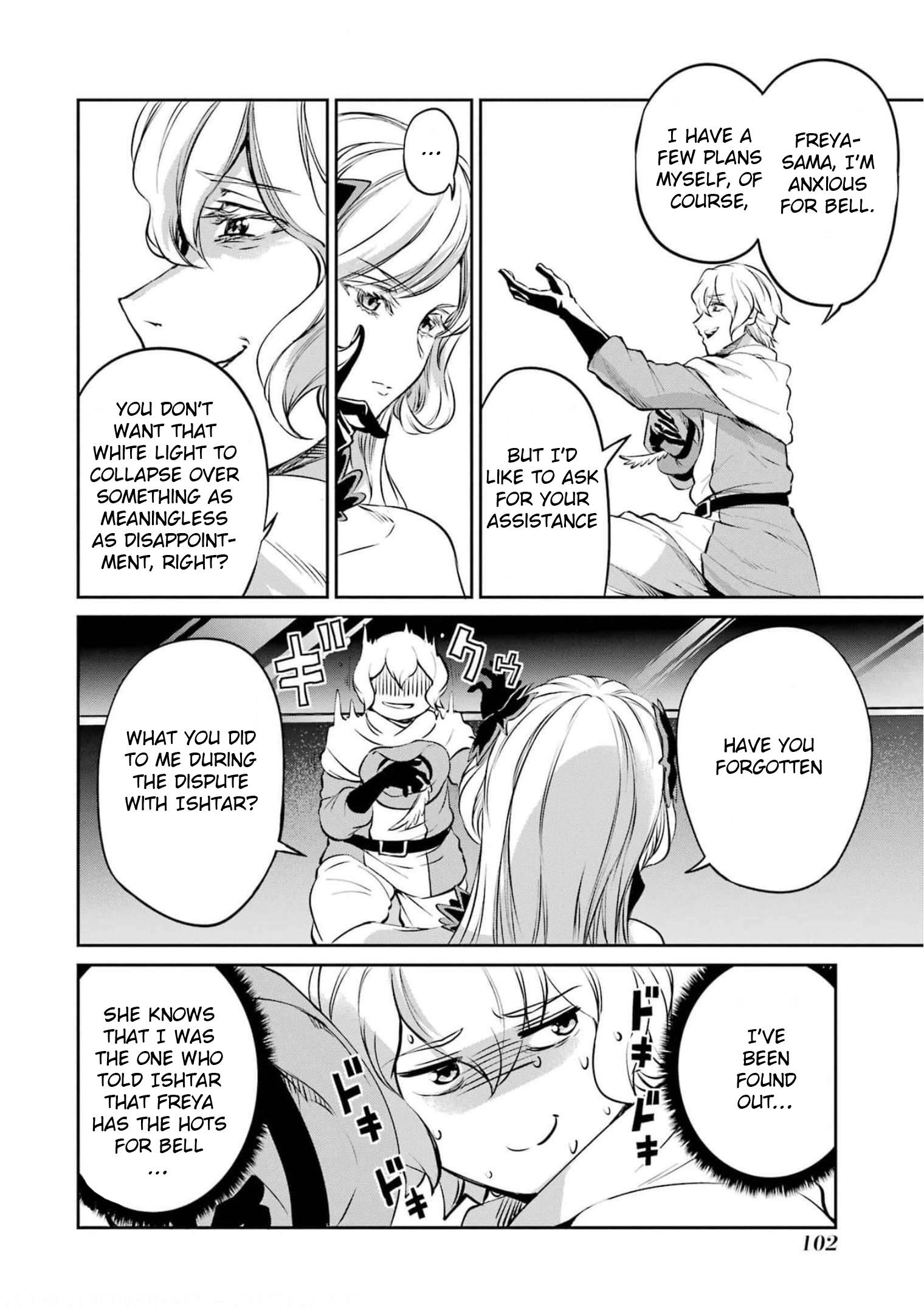 Dungeon ni Deai o Motomeru no wa Machigatte Iru Darou ka Gaiden - Sword Oratoria chapter 84 page 43